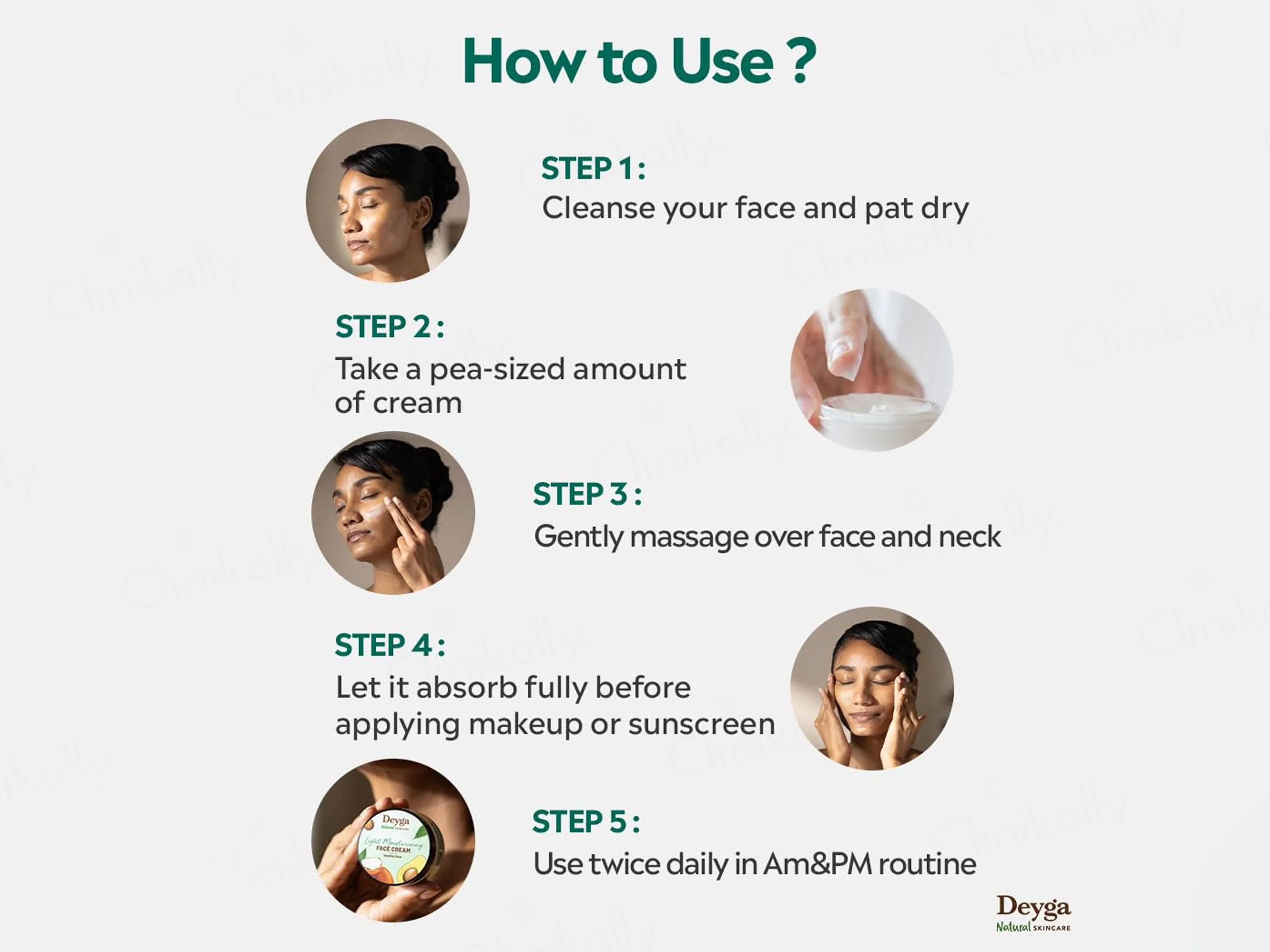 Deyga Light Moisturising Face Cream - Image 5