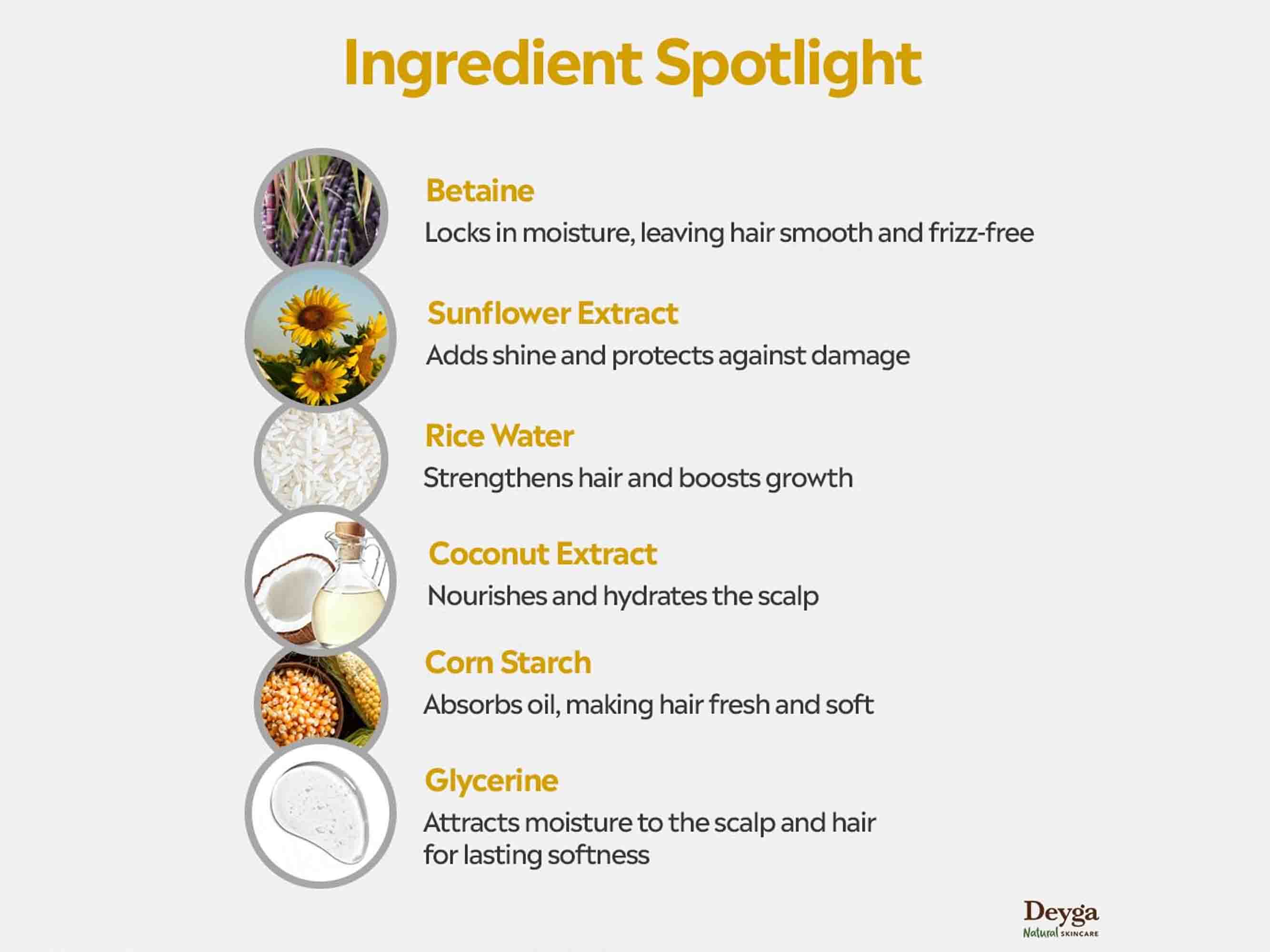 Deyga Rice Water Shampoo - Image 3
