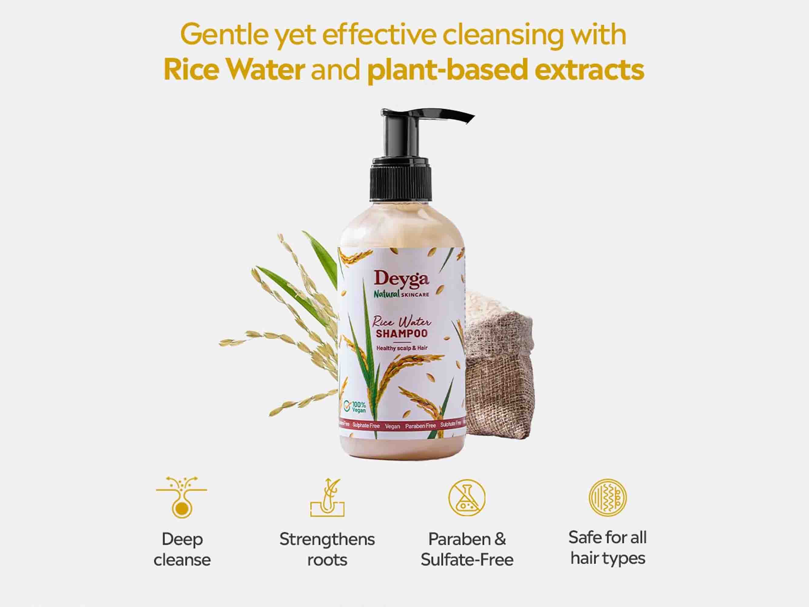 Deyga Rice Water Shampoo - Image 4