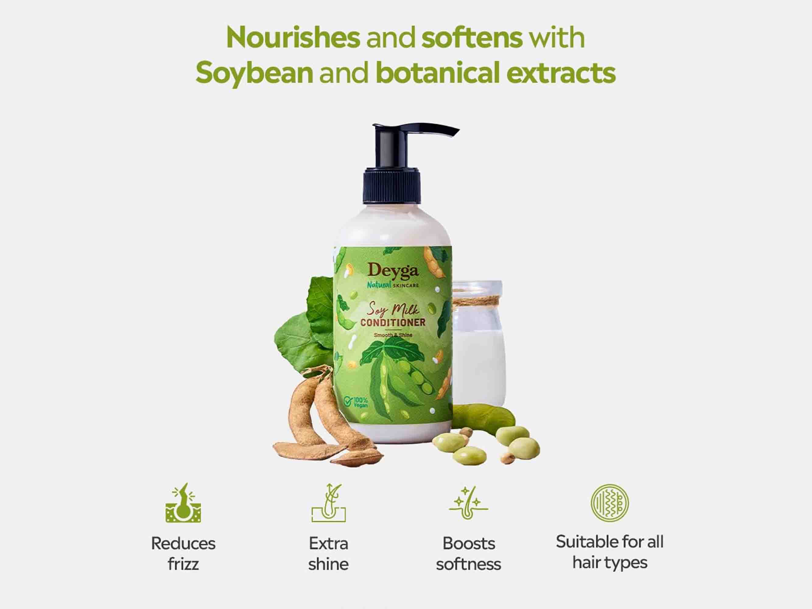 Deyga Soy Milk Hair Conditioner - Image 4