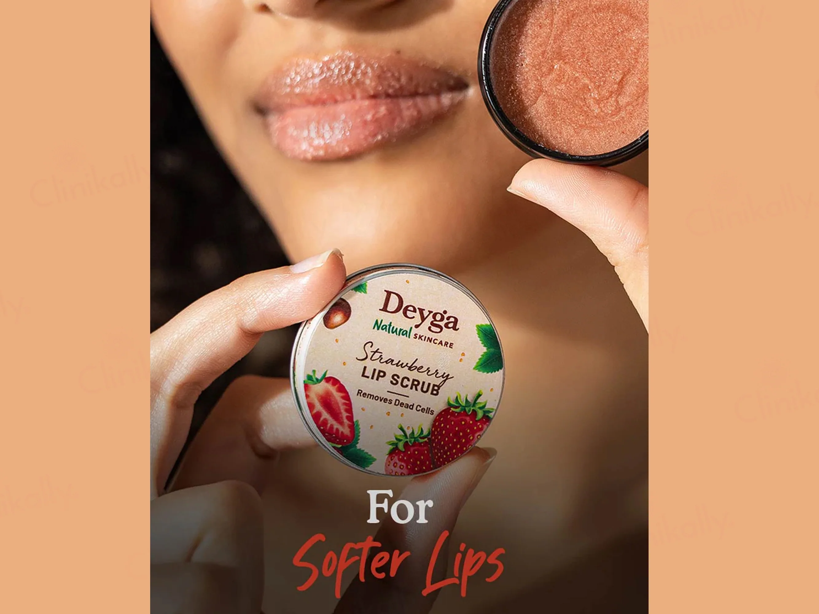 Deyga Strawberry Lip Scrub - Image 3