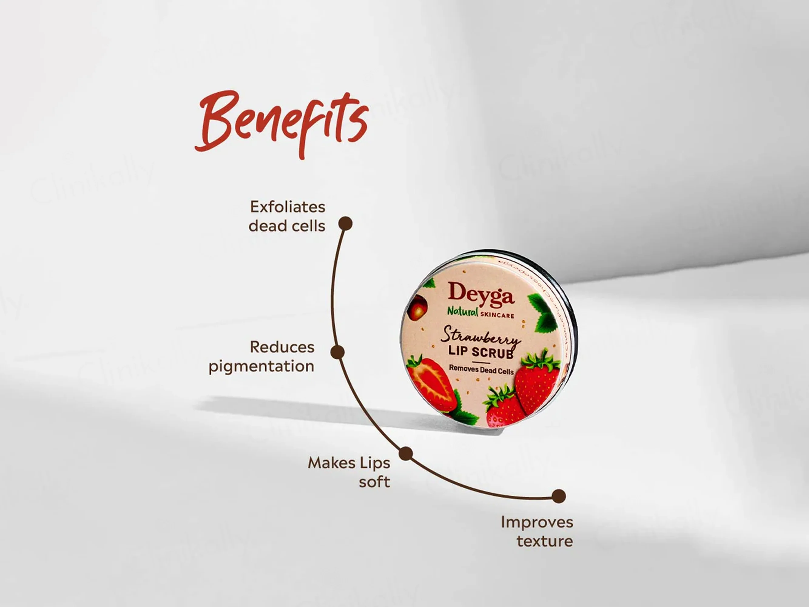 Deyga Strawberry Lip Scrub - Image 5