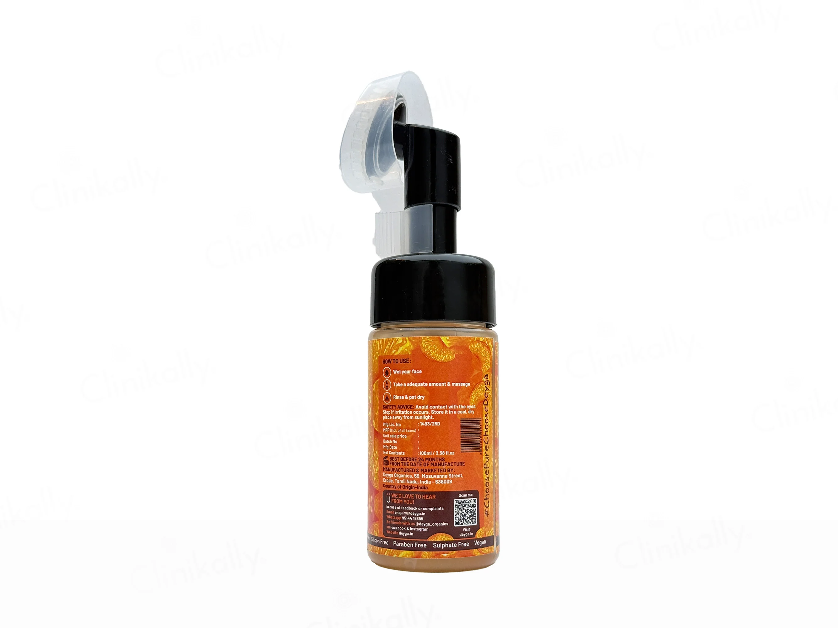 Deyga Vitamin C Foaming Face Wash - Image 8