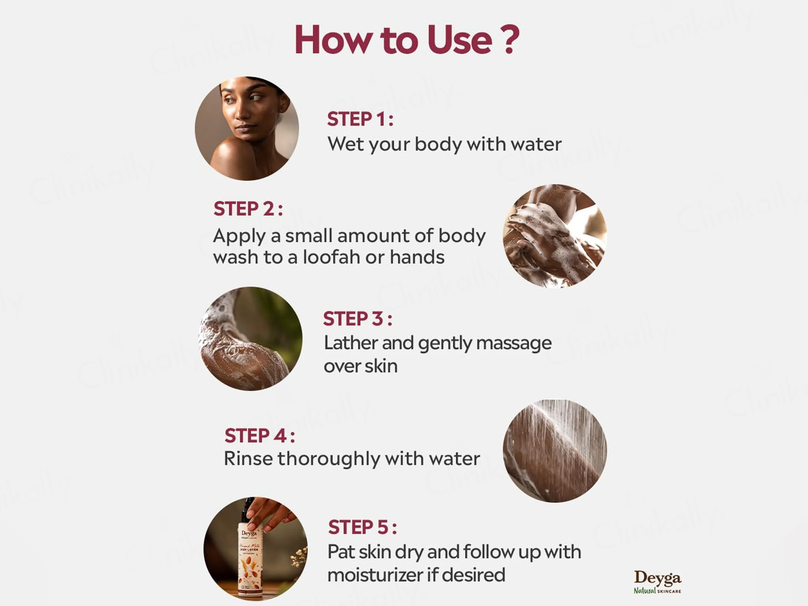 Deyga Wild Berry Body Wash - Image 5
