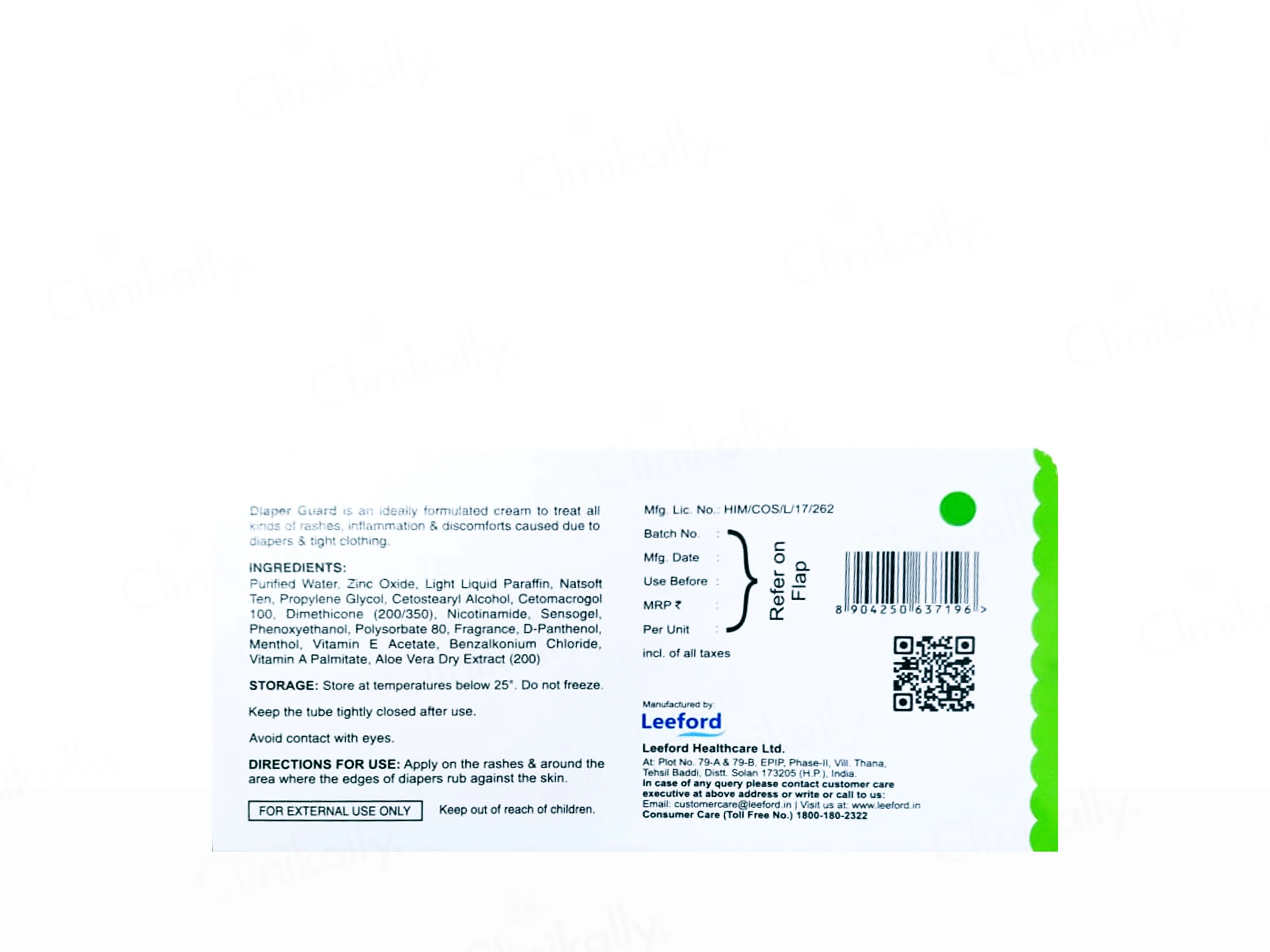 Diaper Guard Rash Cream - Image 3