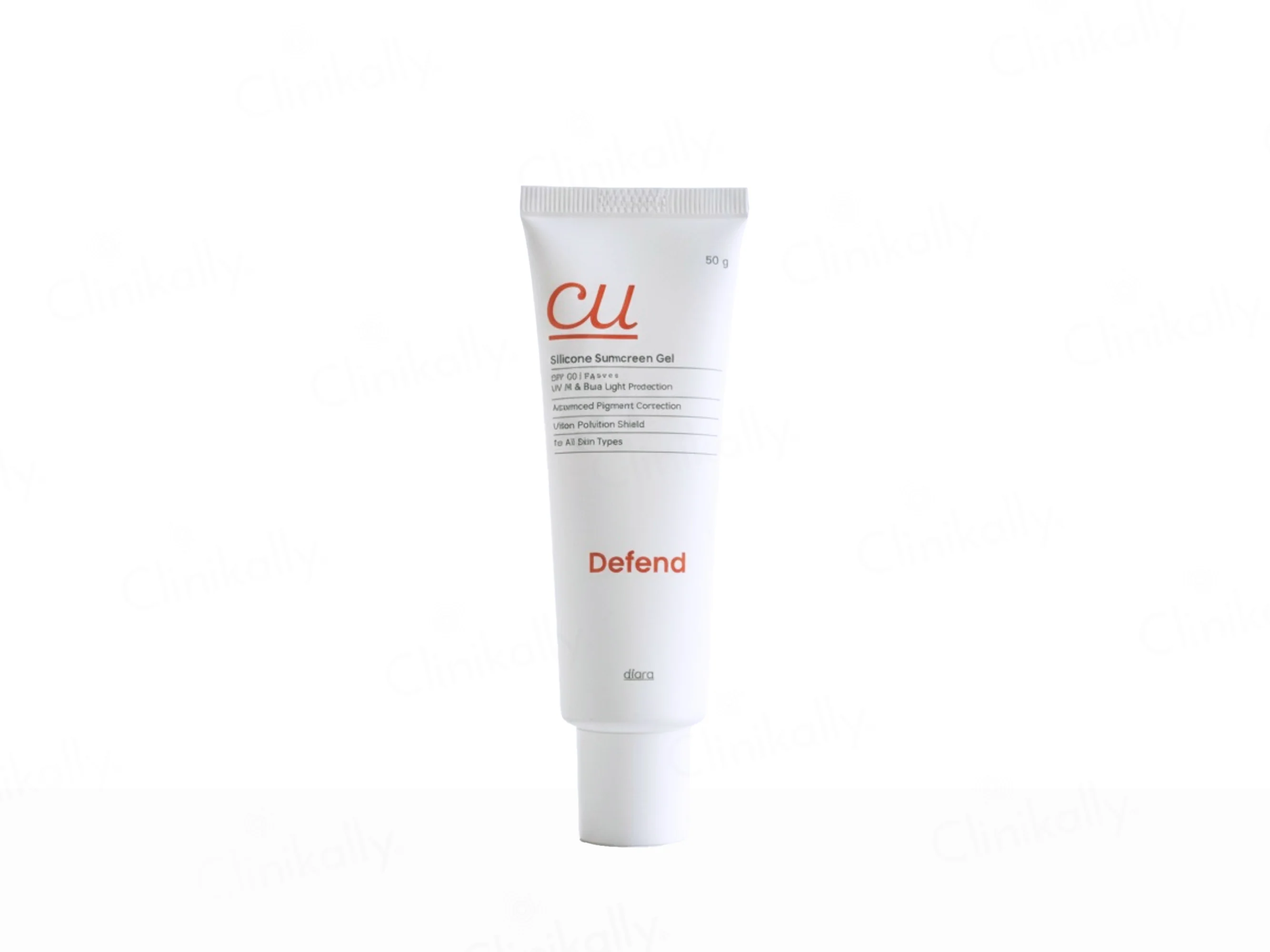 Diara CU Silicone Sunscreen Gel SPF 60 PA++++ - Image 3