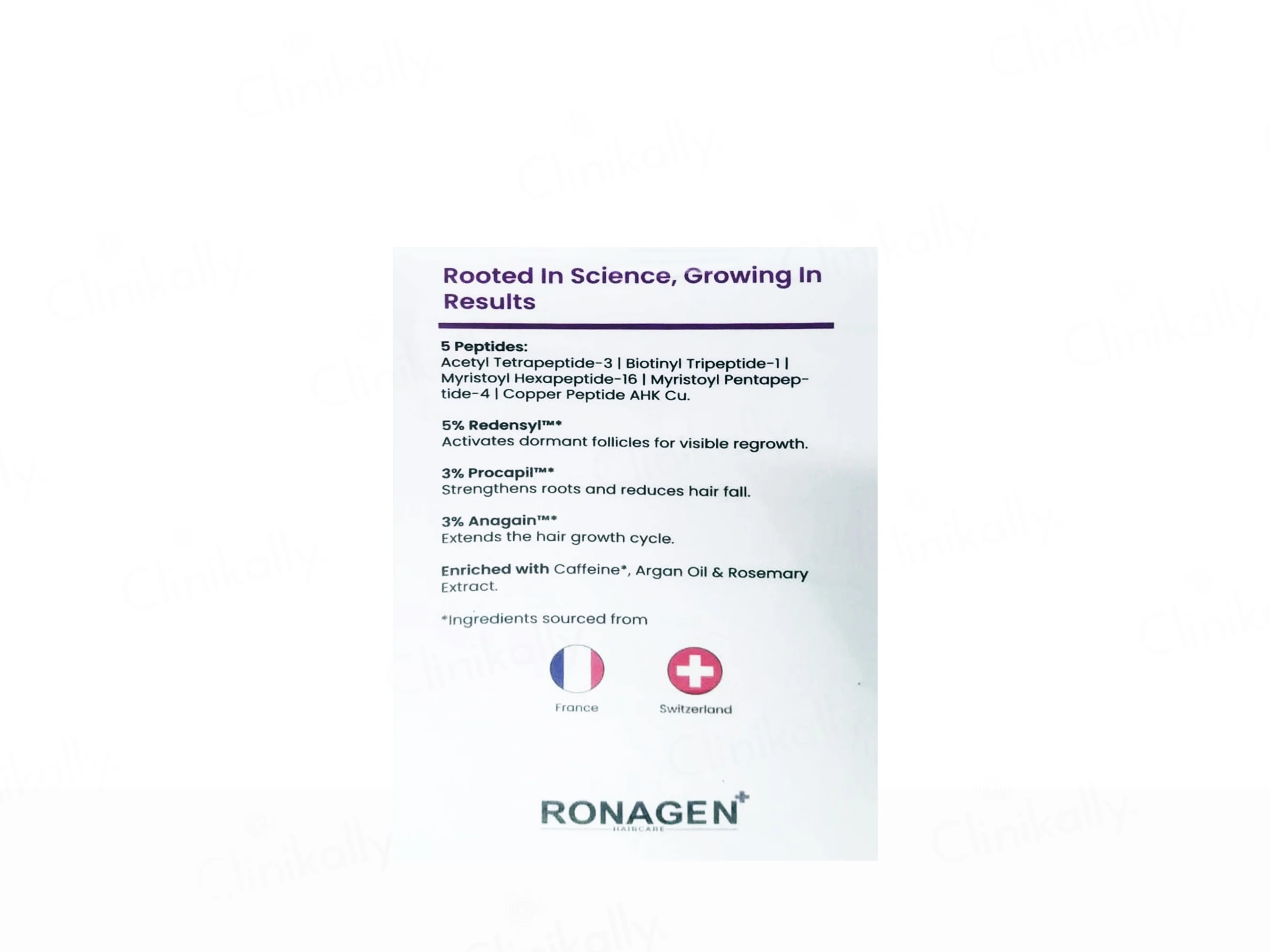 Diara Ronagen+ Advanced Penta-Peptide Hair Serum - Image 3