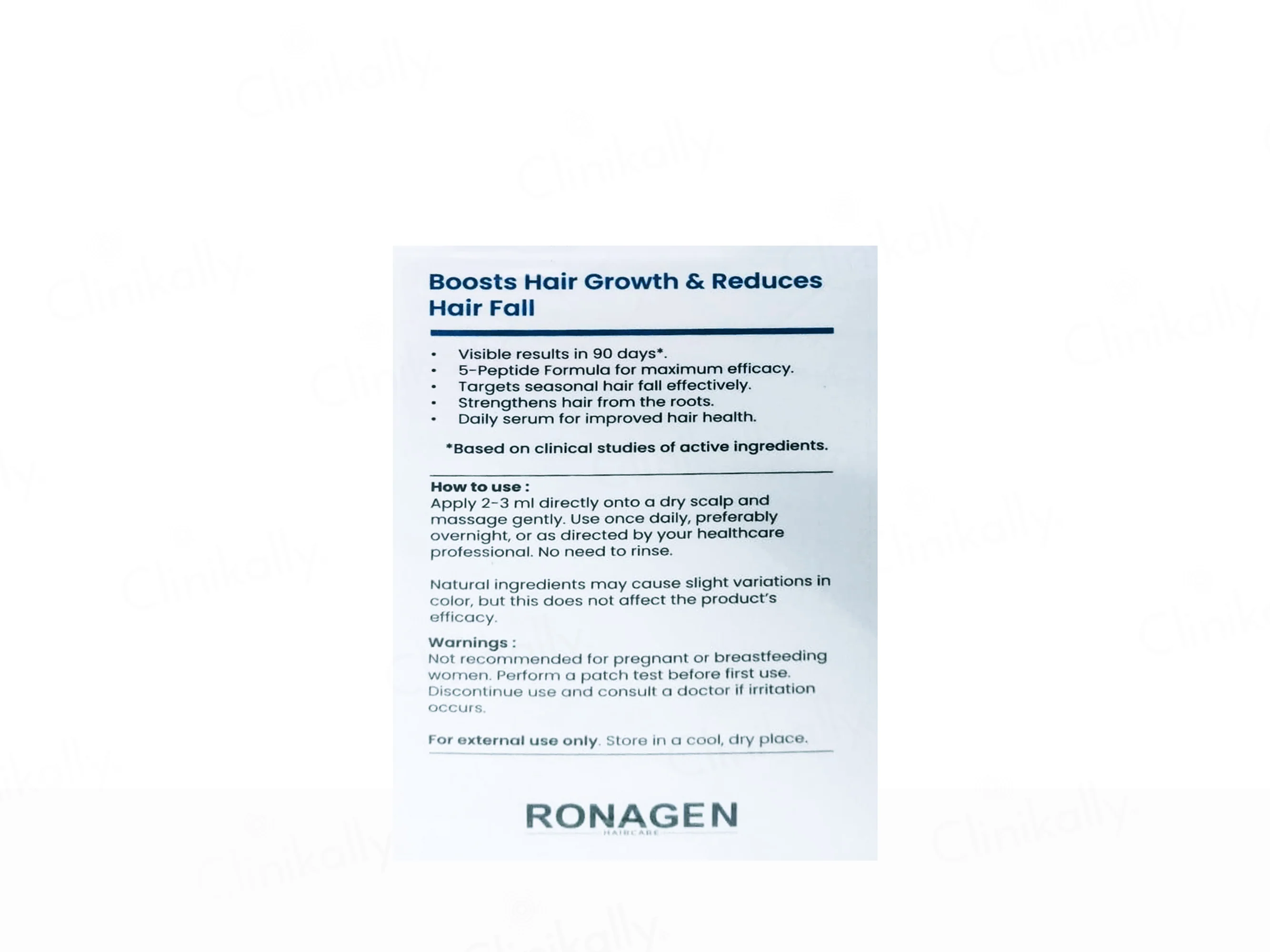 Diara Ronagen Penta-Peptide Hair Serum - Image 4