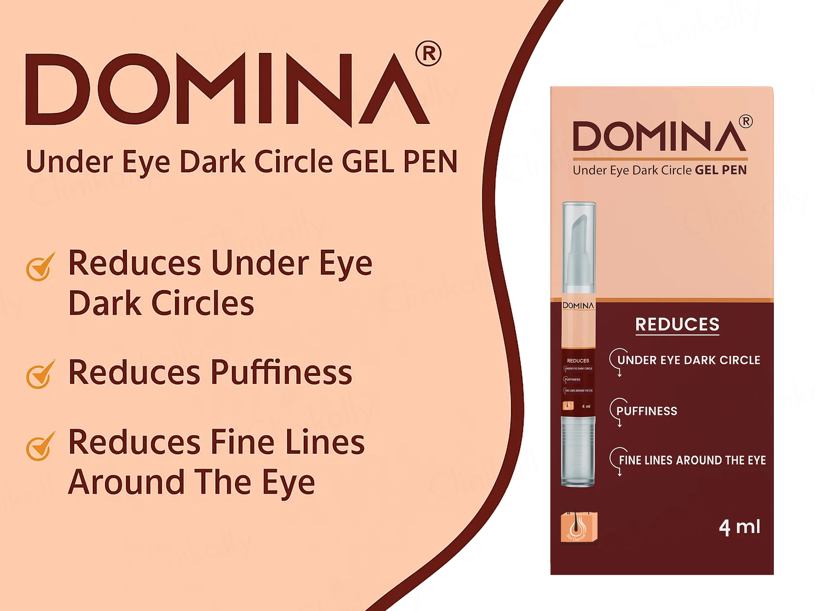 Domina Dark Circle Under Eye Gel - Image 3