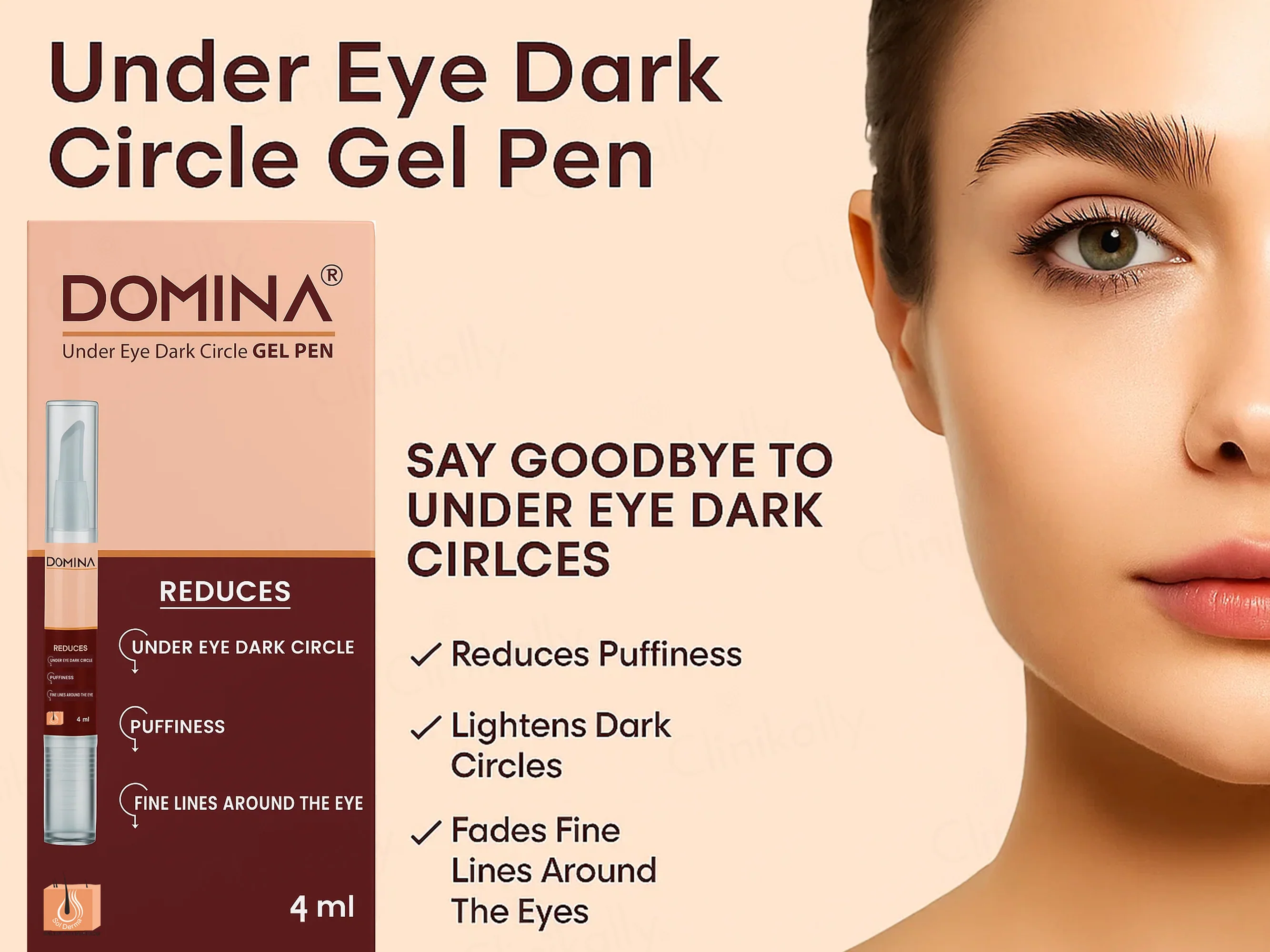 Domina Dark Circle Under Eye Gel - Image 4
