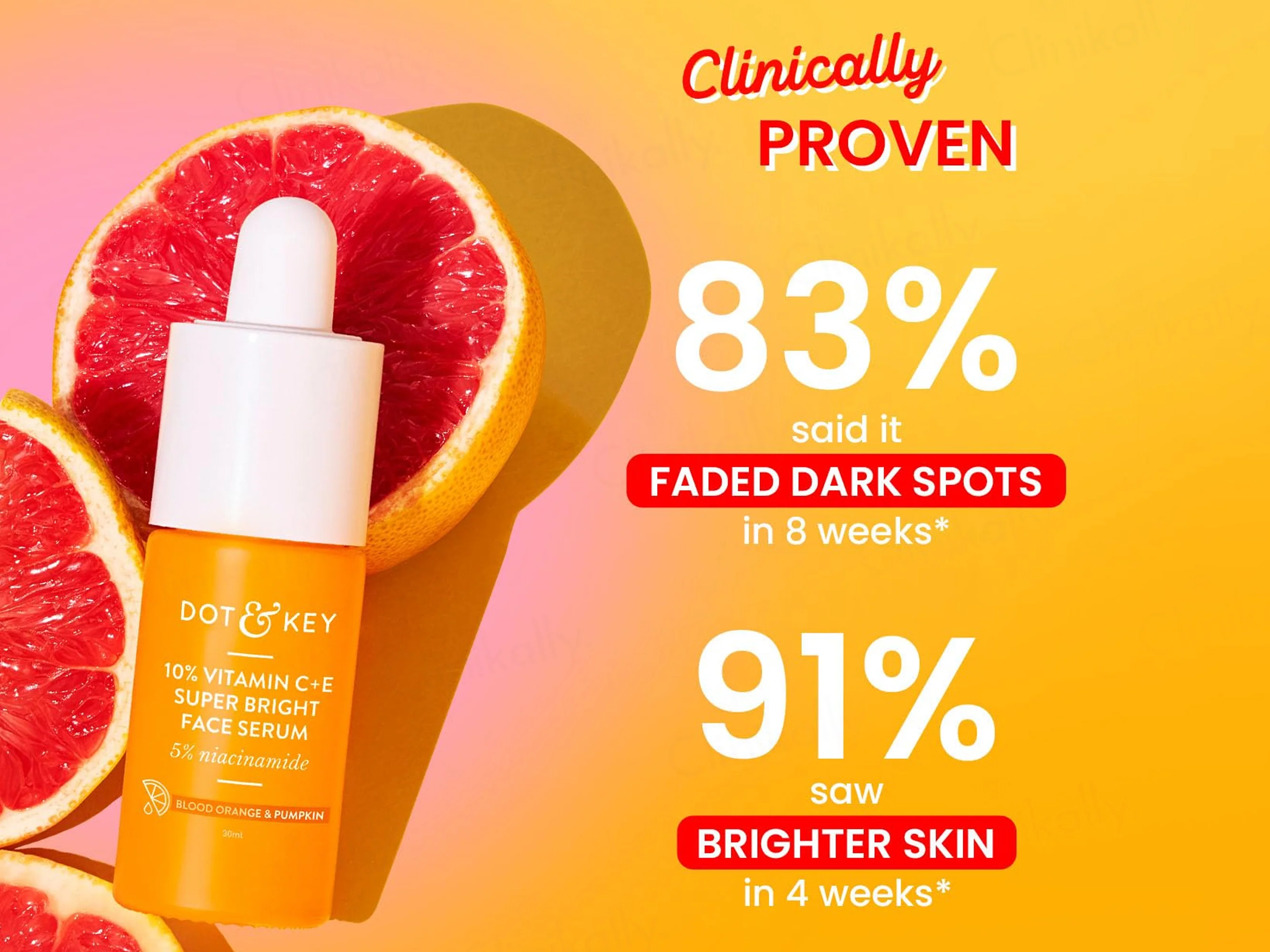 Dot & Key 10% Vitamin C + E Super Bright Face Serum - Image 4