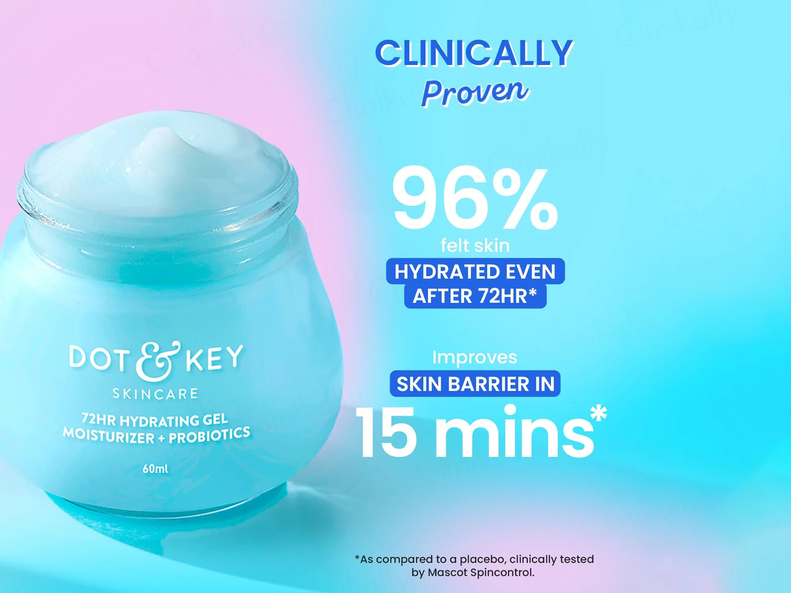 Dot & Key 72 Hr Hydrating Gel Moisturizer + Probiotics - Image 5