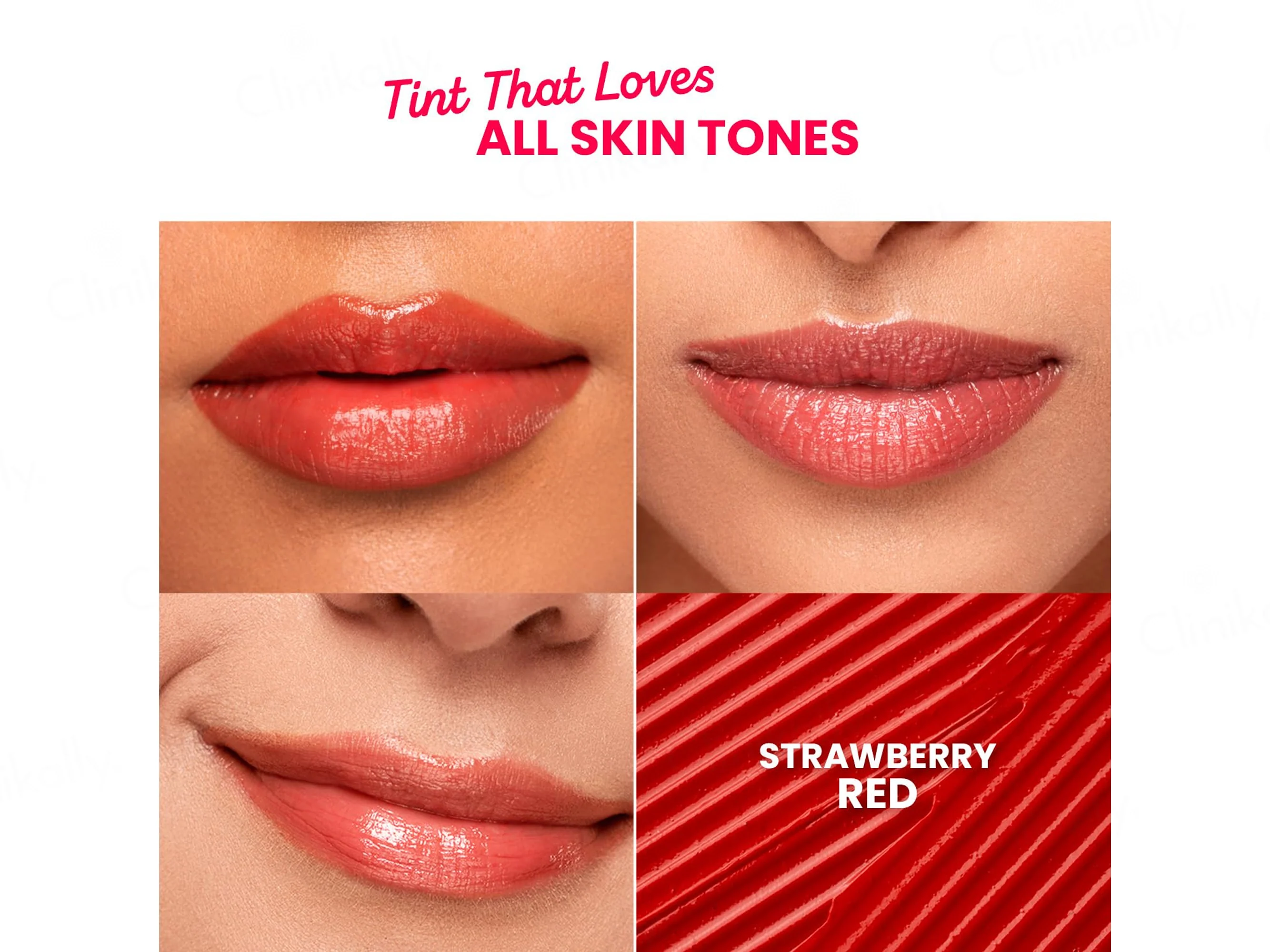 Dot & Key Barrier Repair Hydrating Tinted Lip Balm SPF 50 PA+++ (Strawberry Red) - Image 5