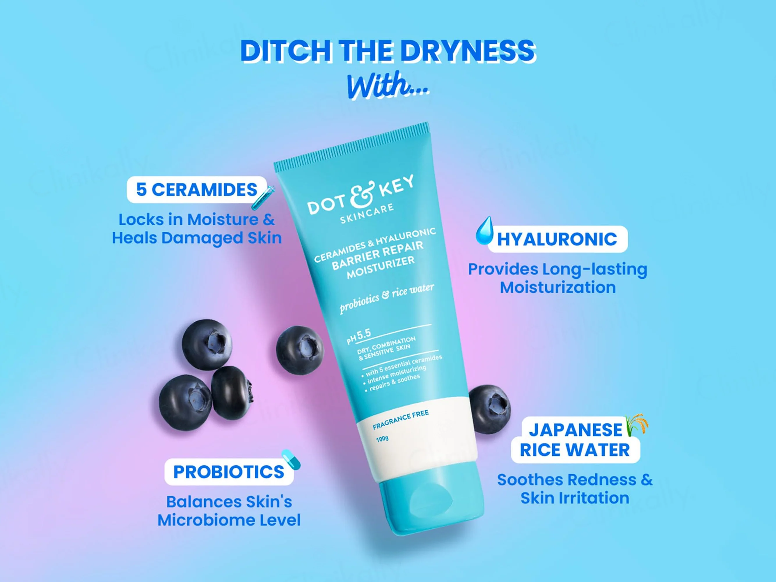 Dot & Key Ceramides & Hyaluronic Barrier Repair Moisturizer - Image 3