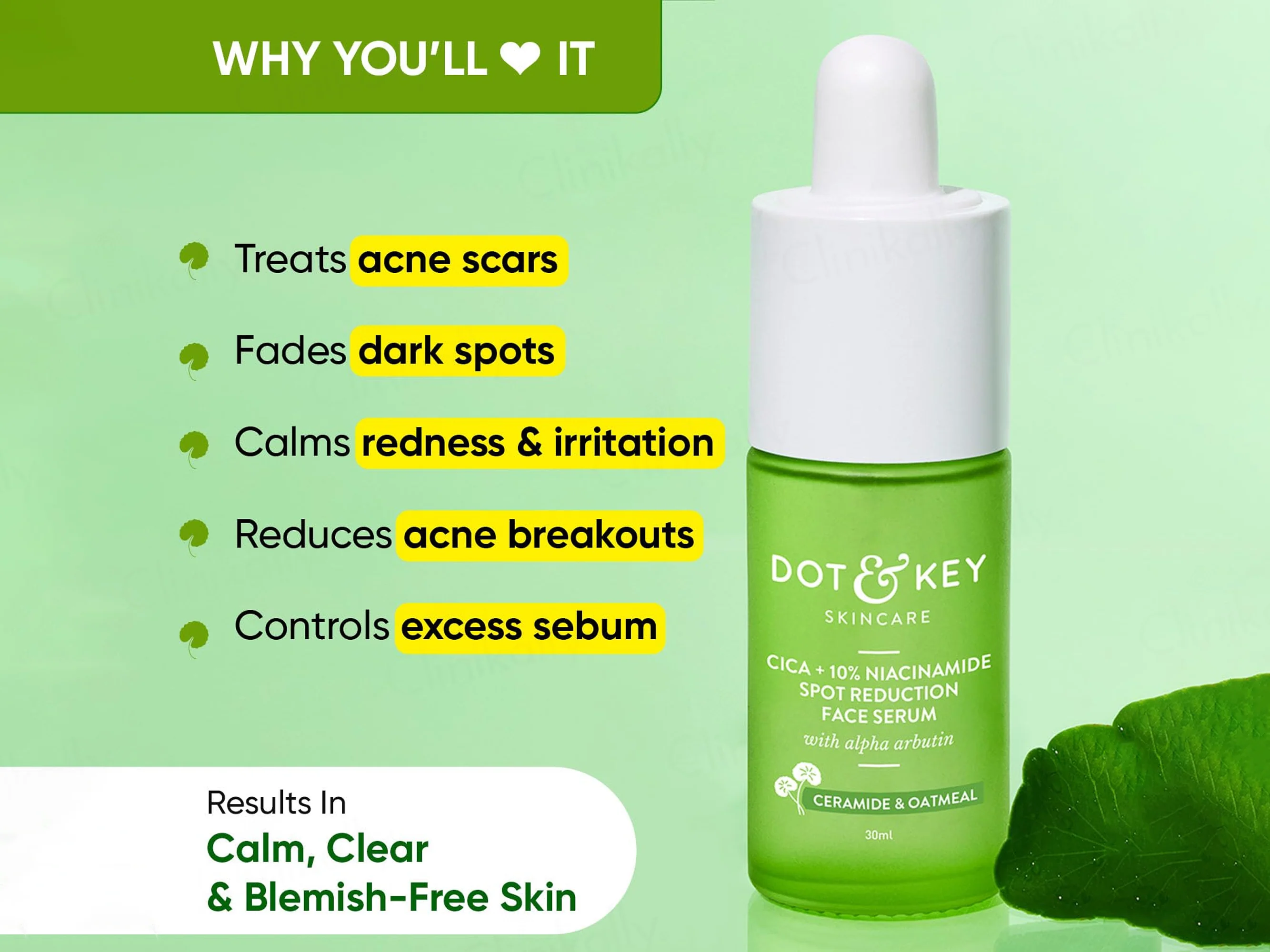 Dot & Key Cica + 10% Niacinamide Spot Reduction Face Serum - Image 2