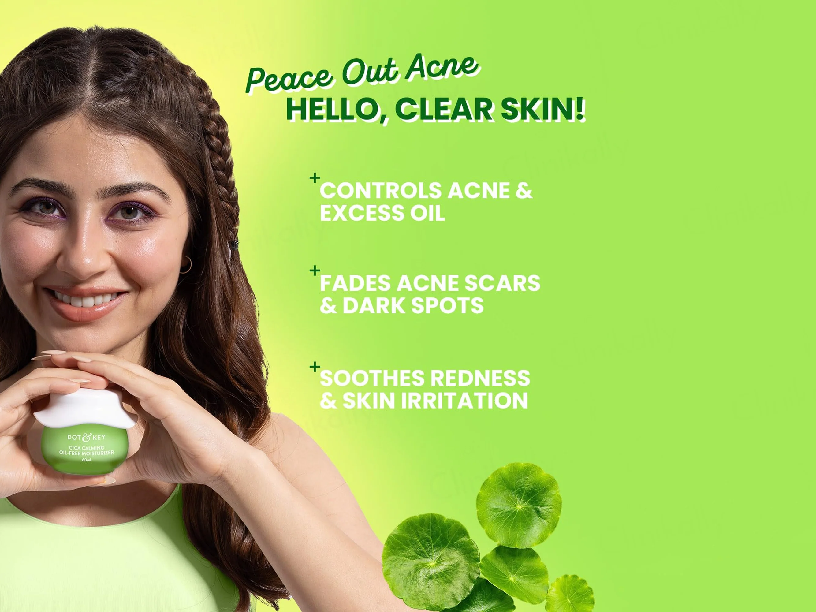 Dot & Key Cica Calming Oil-Free Ultra Light Water Gel Moisturizer - Image 4