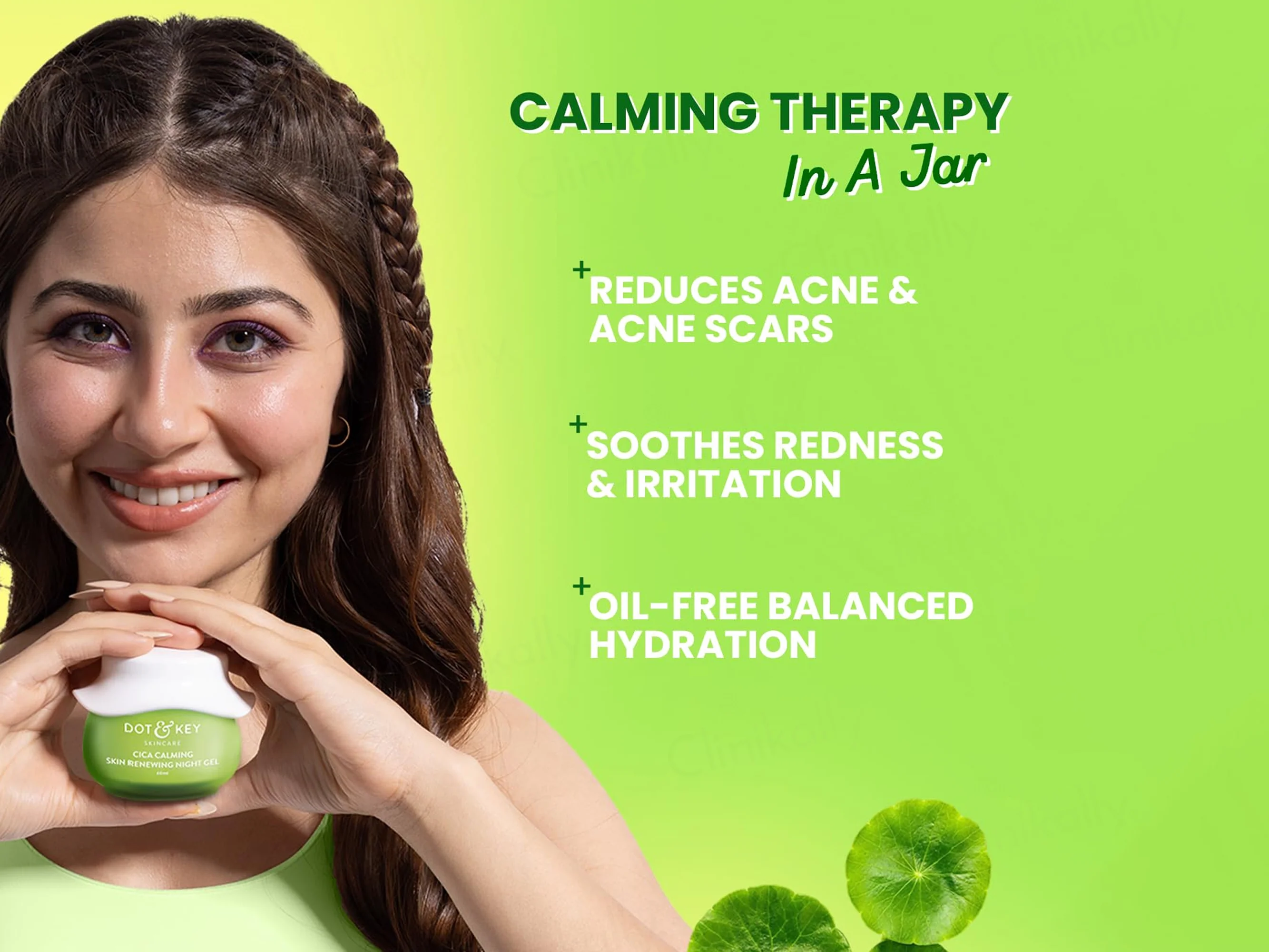 Dot & Key Cica Calming Skin Renewing Night Gel - Image 4