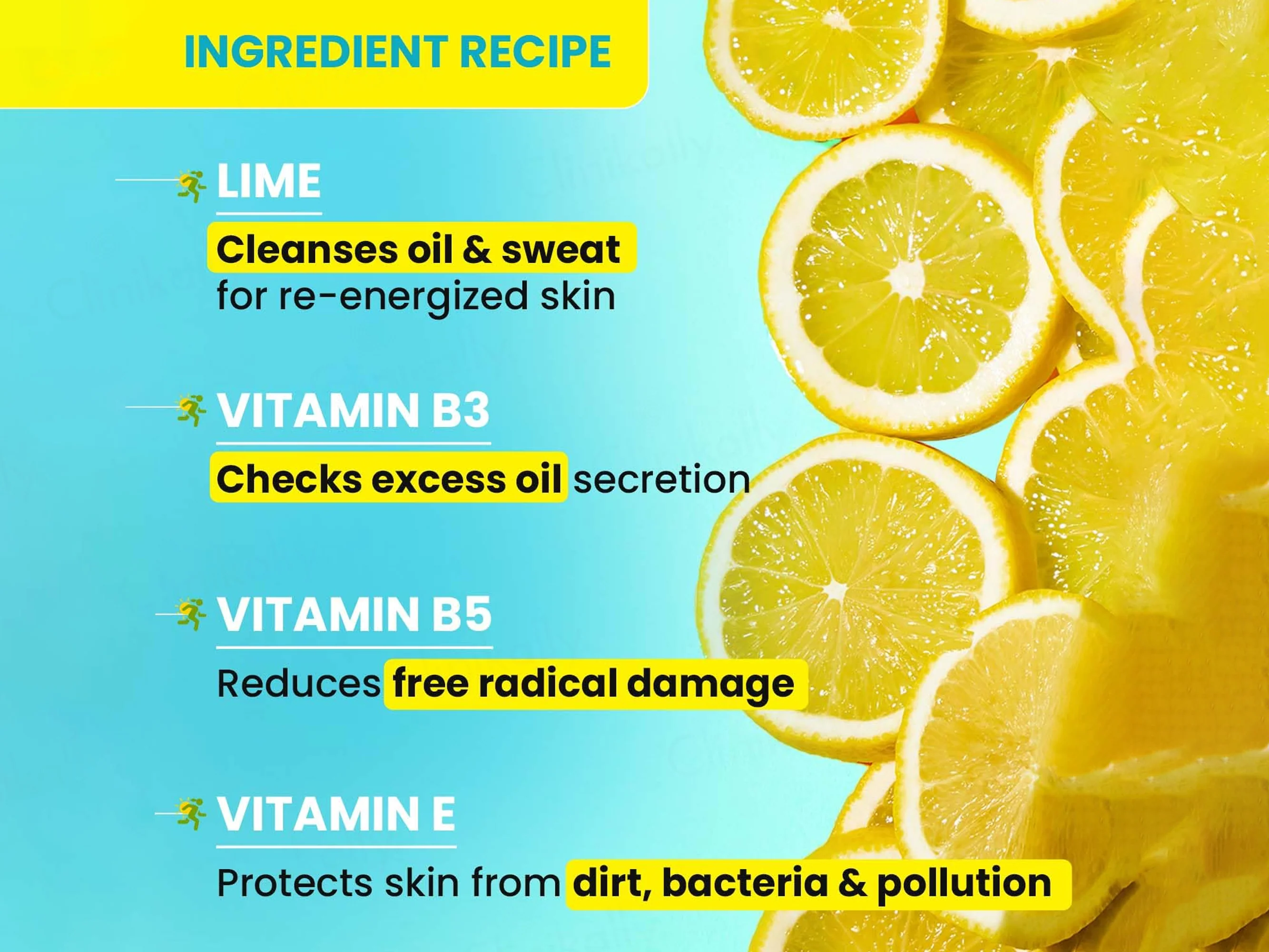 Dot & Key Lime Rush Sports Face Wash - Image 3