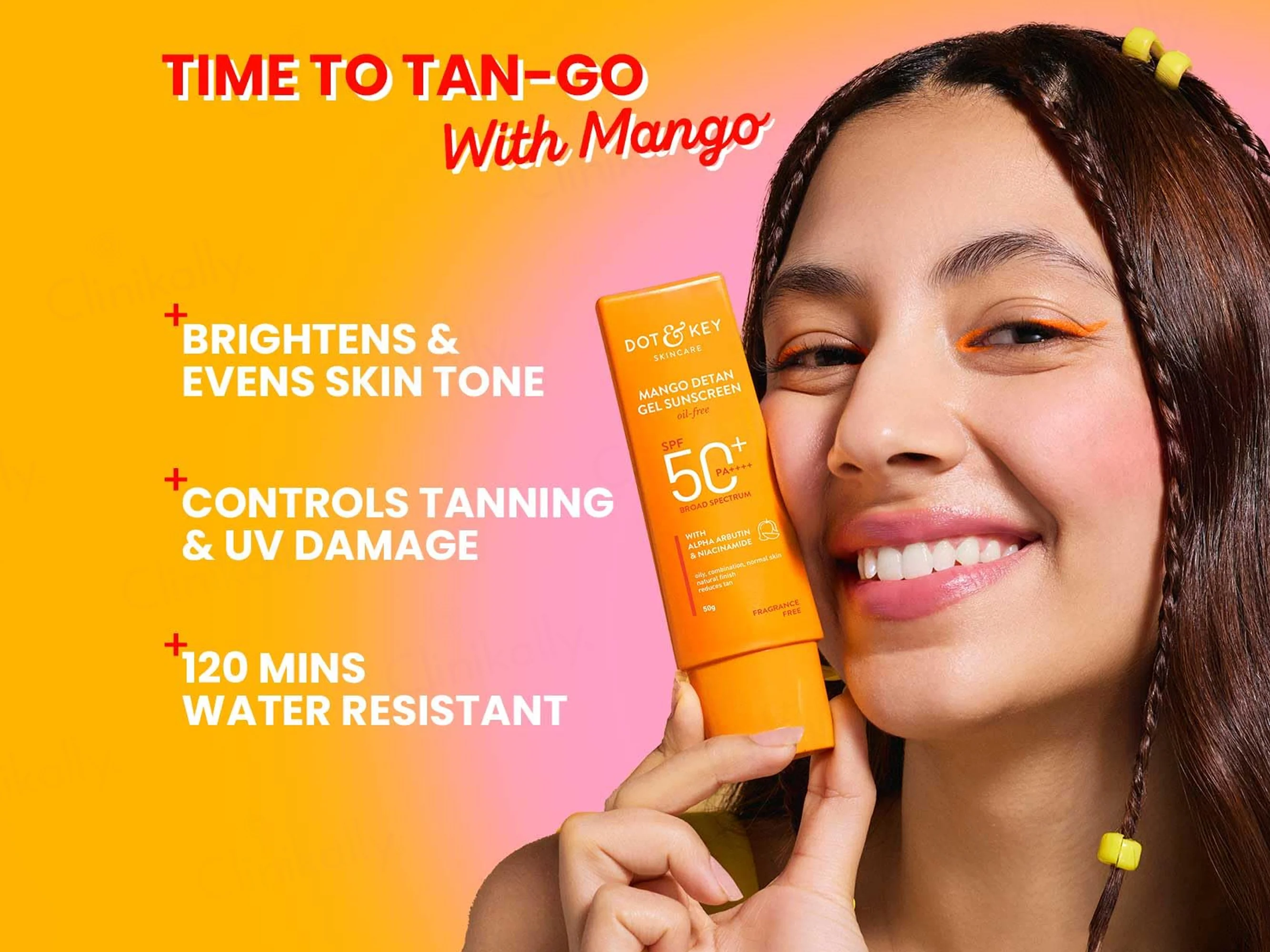 Dot & Key Mango Detan Gel Oil-Free Sunscreen SPF 50+ PA+++ - Image 4