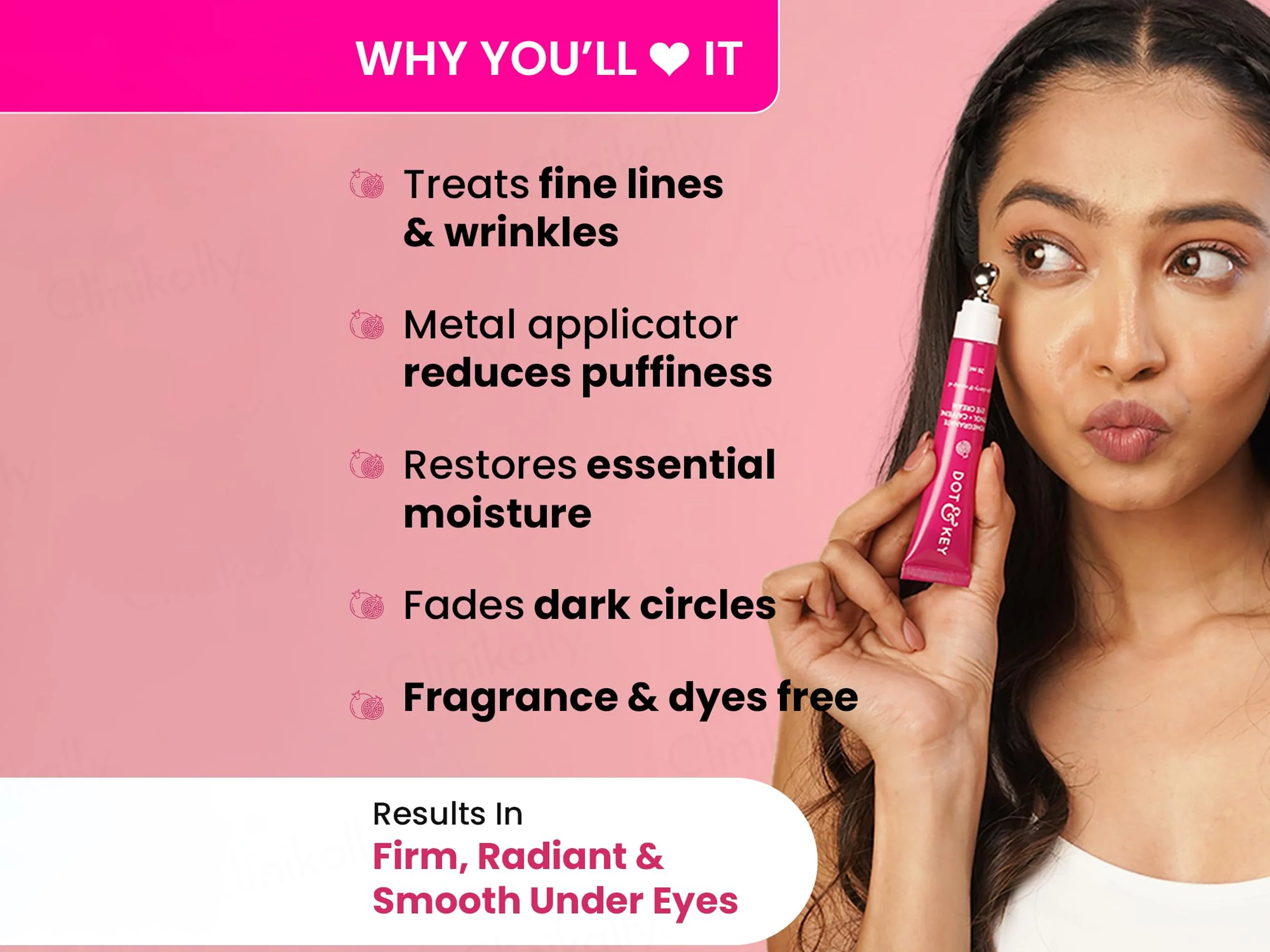Dot & Key Pomegranate Youth Retinol + Caffeine Eye Cream - Image 3