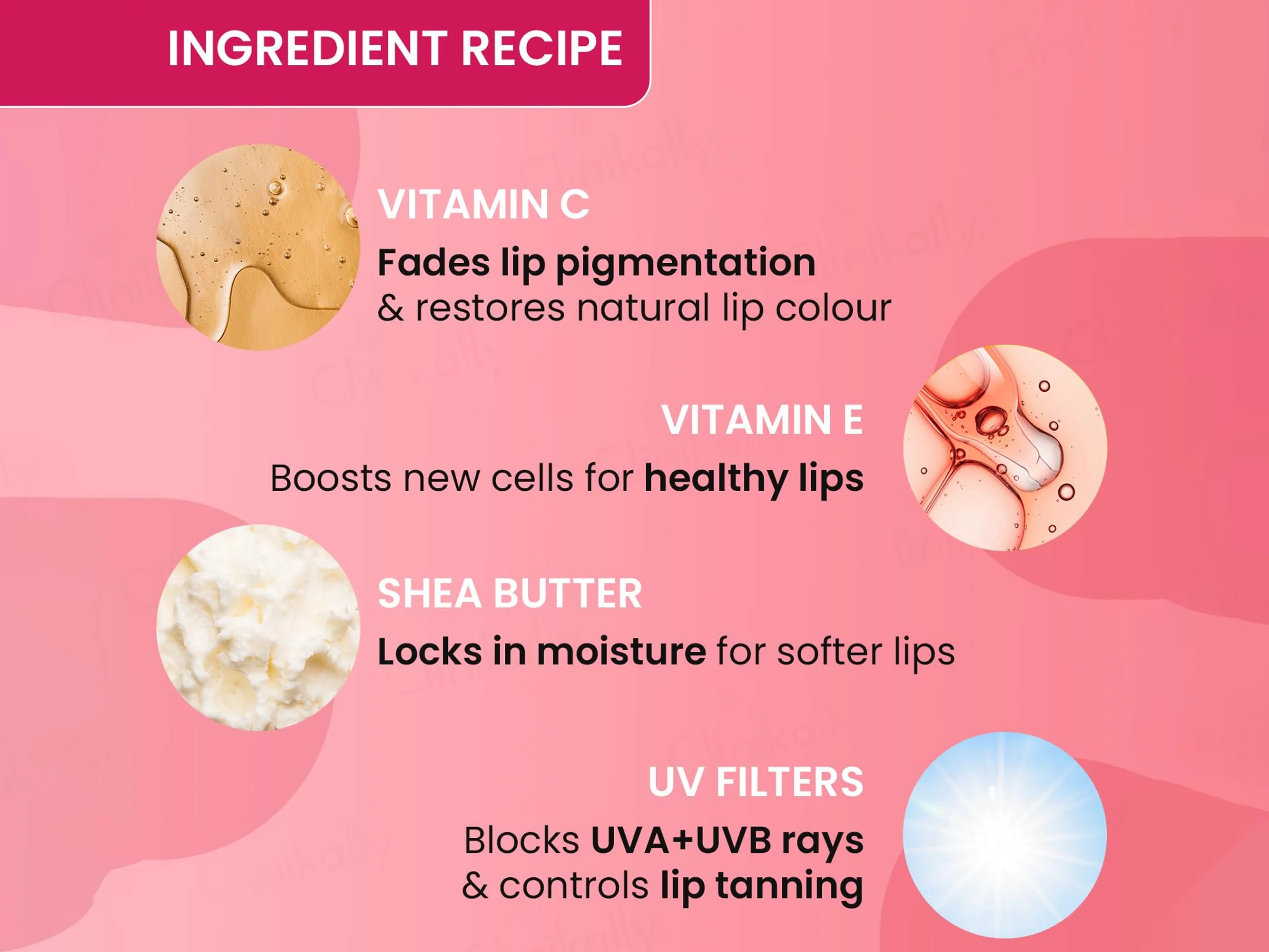 Dot & Key Vitamin C + E Gloss Boss Tinted Lip Balm SPF 30 (Cherry Pop) - Image 3