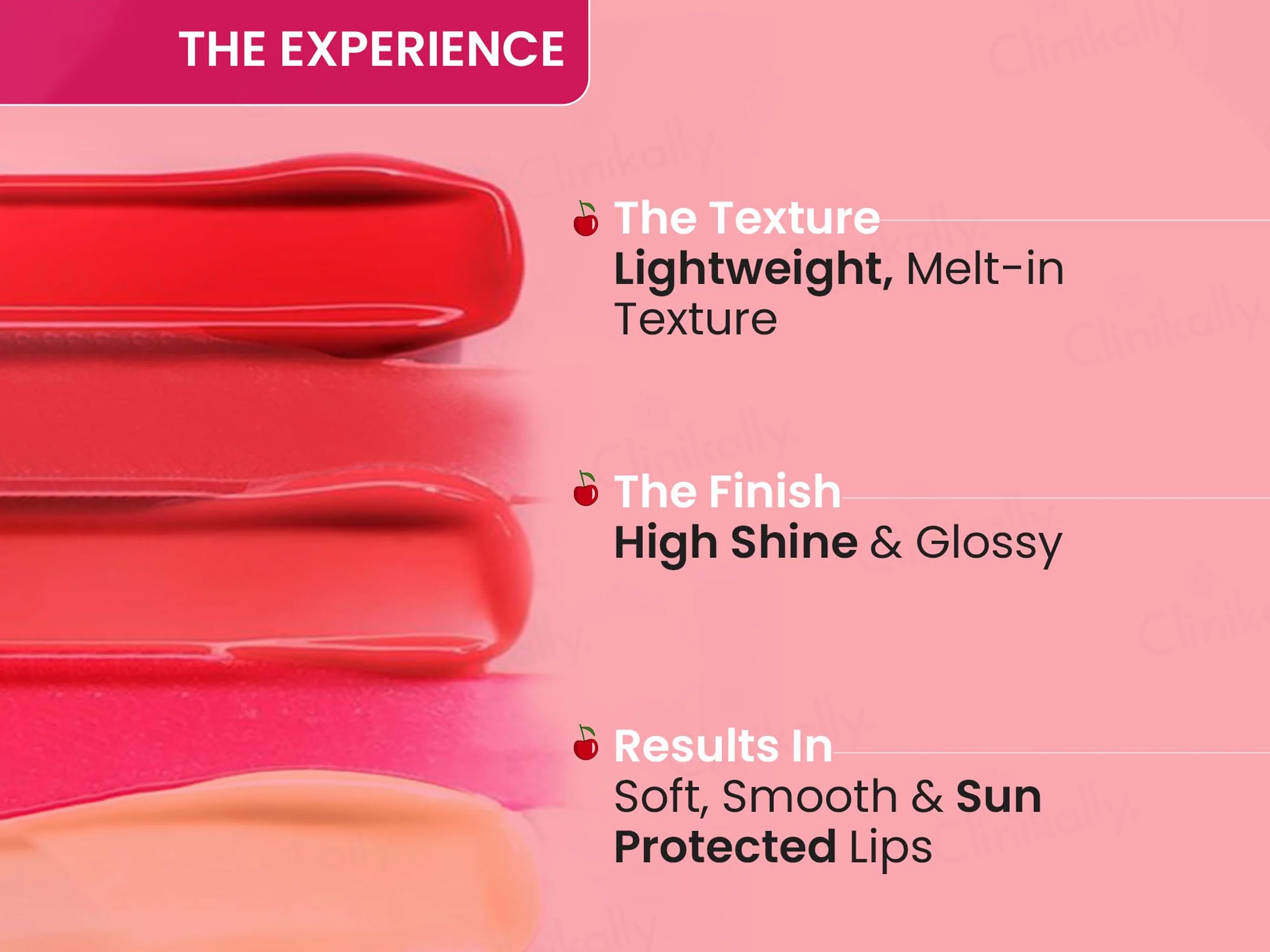 Dot & Key Vitamin C + E Gloss Boss Tinted Lip Balm SPF 30 (Cherry Pop) - Image 4
