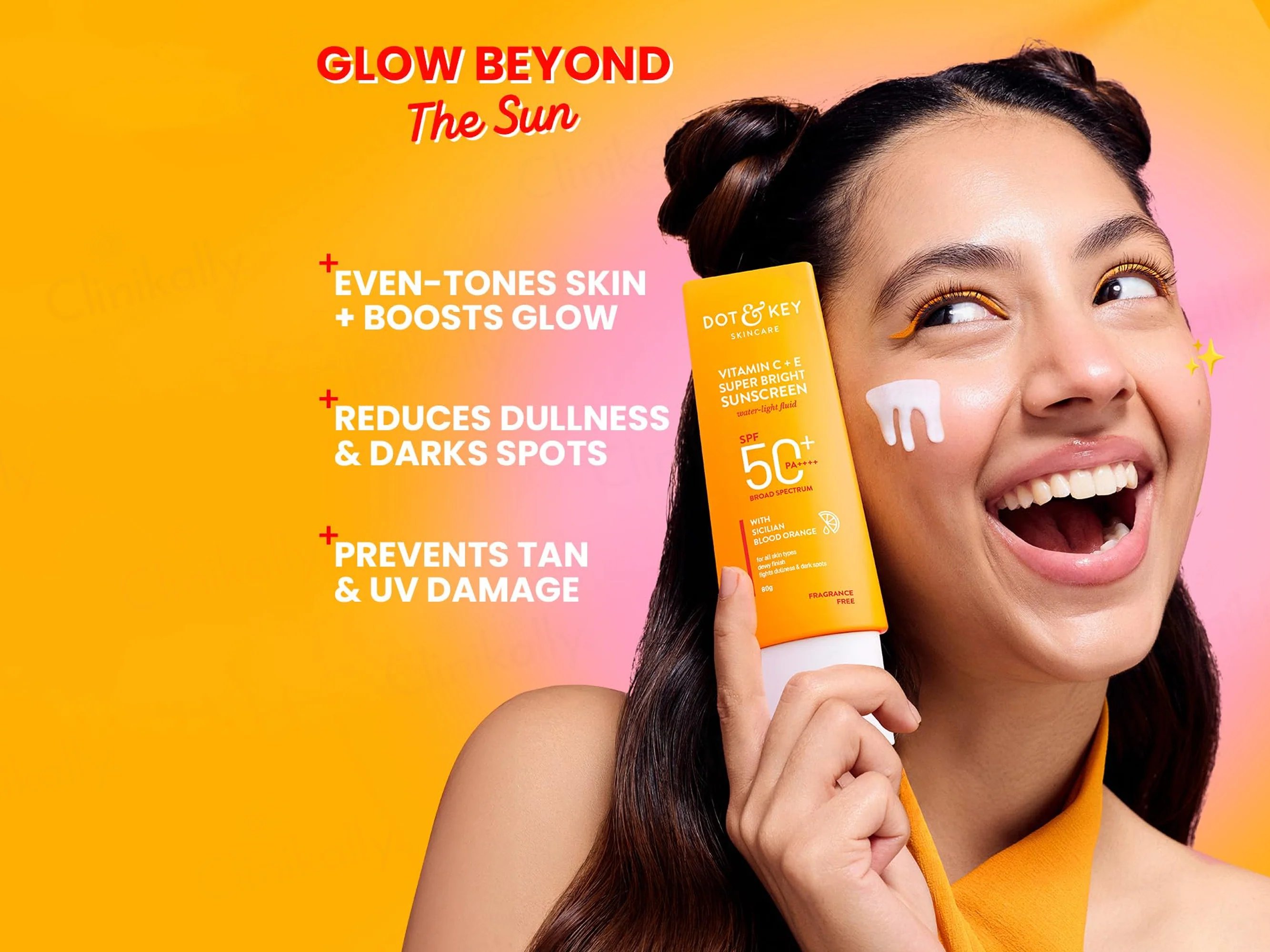 Dot & Key Vitamin C + E Super Bright Water-Light Fluid Sunscreen SPF 50 PA++++ - Image 4