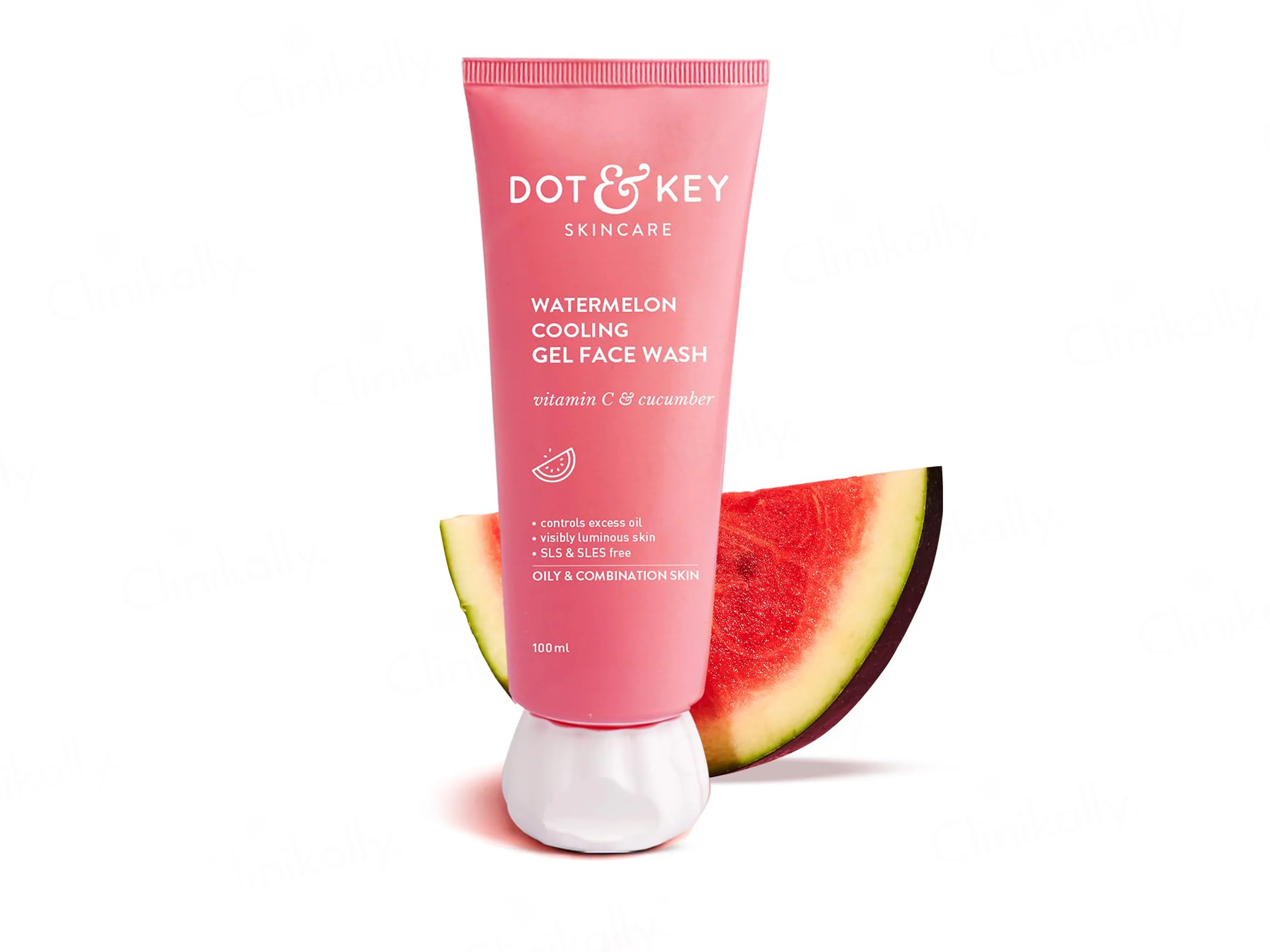 Dot & Key Watermelon Cooling Gel Face Wash - Image 2