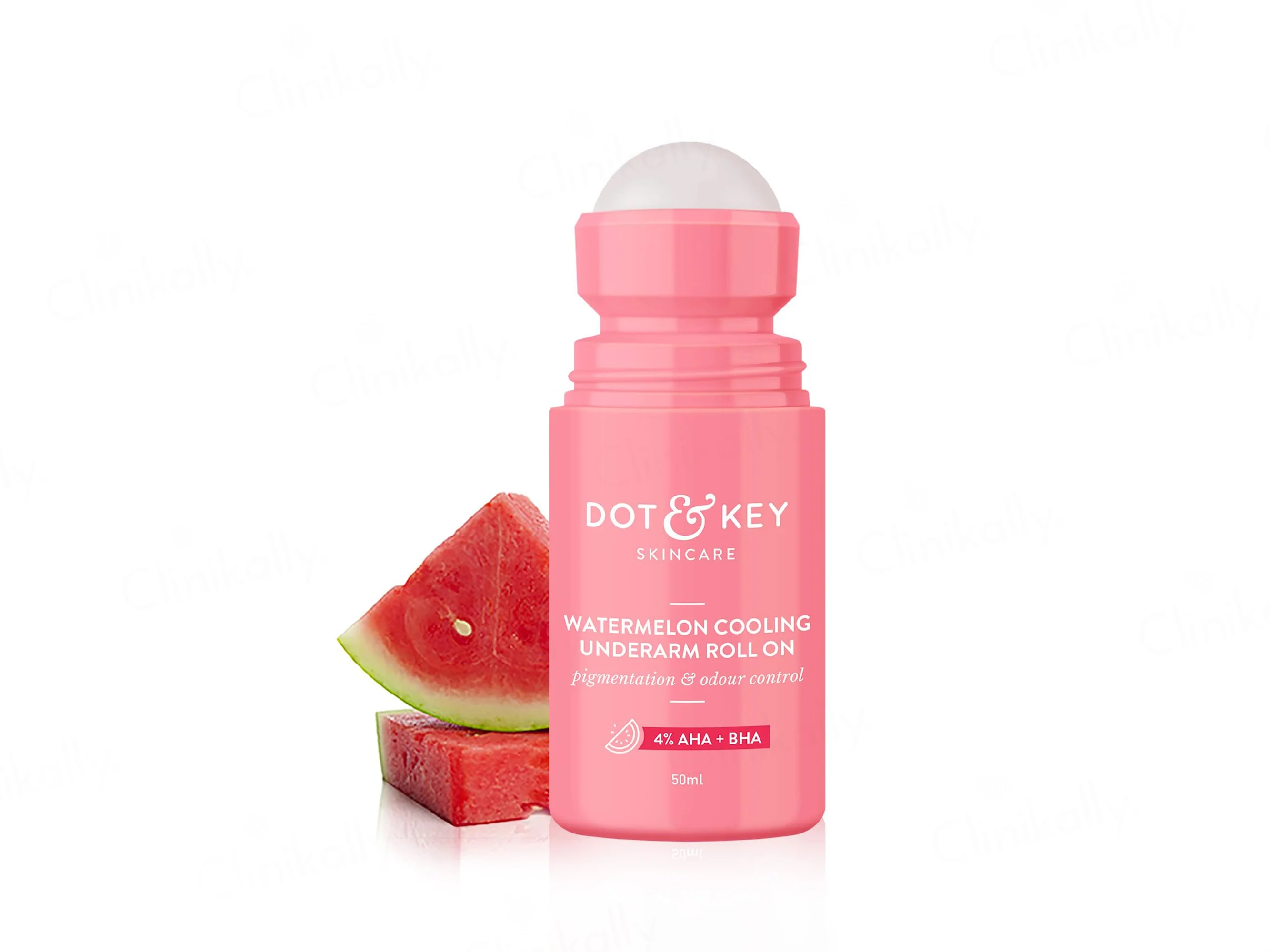 Dot & Key Watermelon Cooling Underarm Roll-On - Image 2