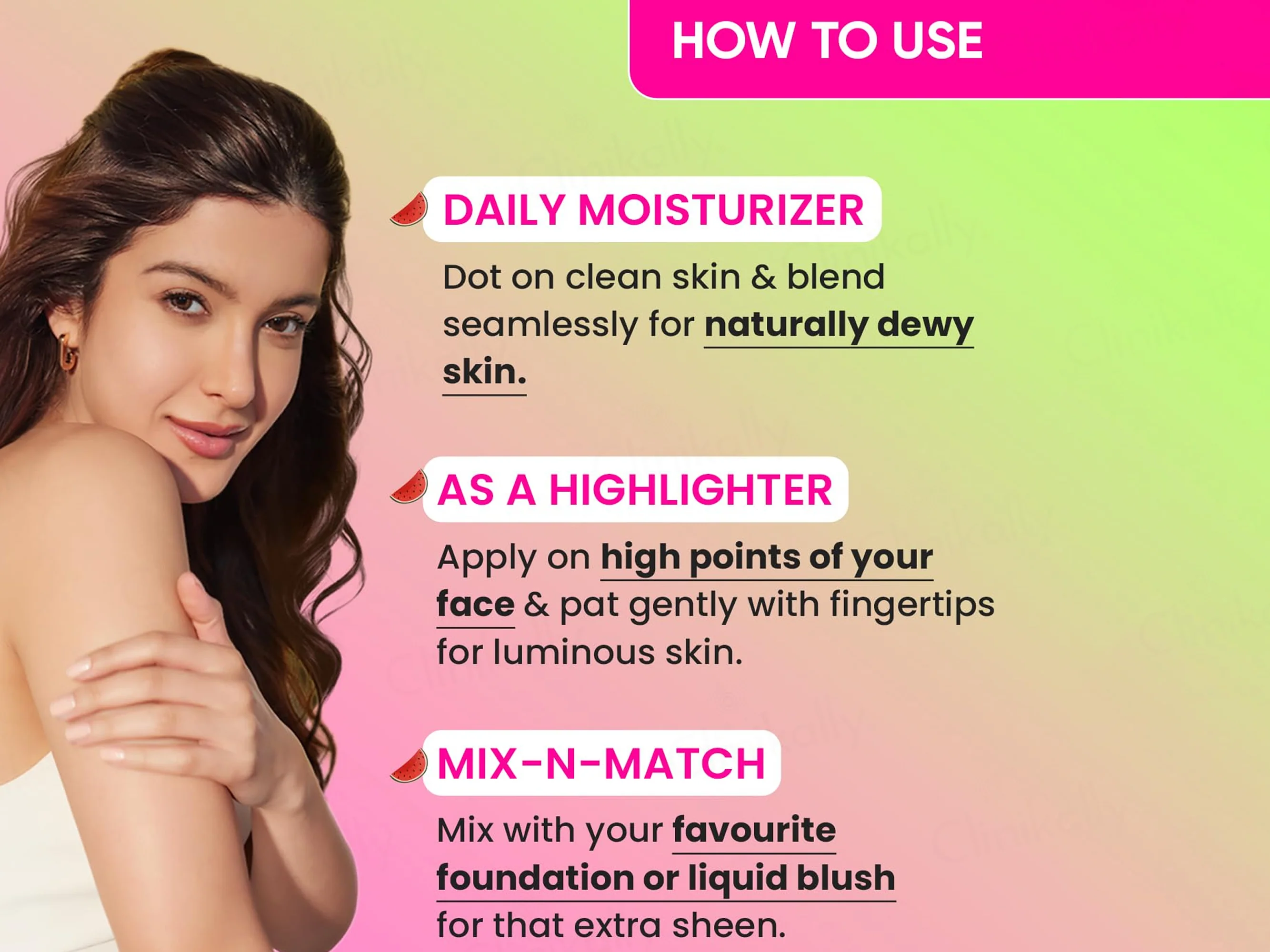 Dot & Key Watermelon Fresh In-The-Spotlight Strobe Cream (Natural Glam) - Image 6