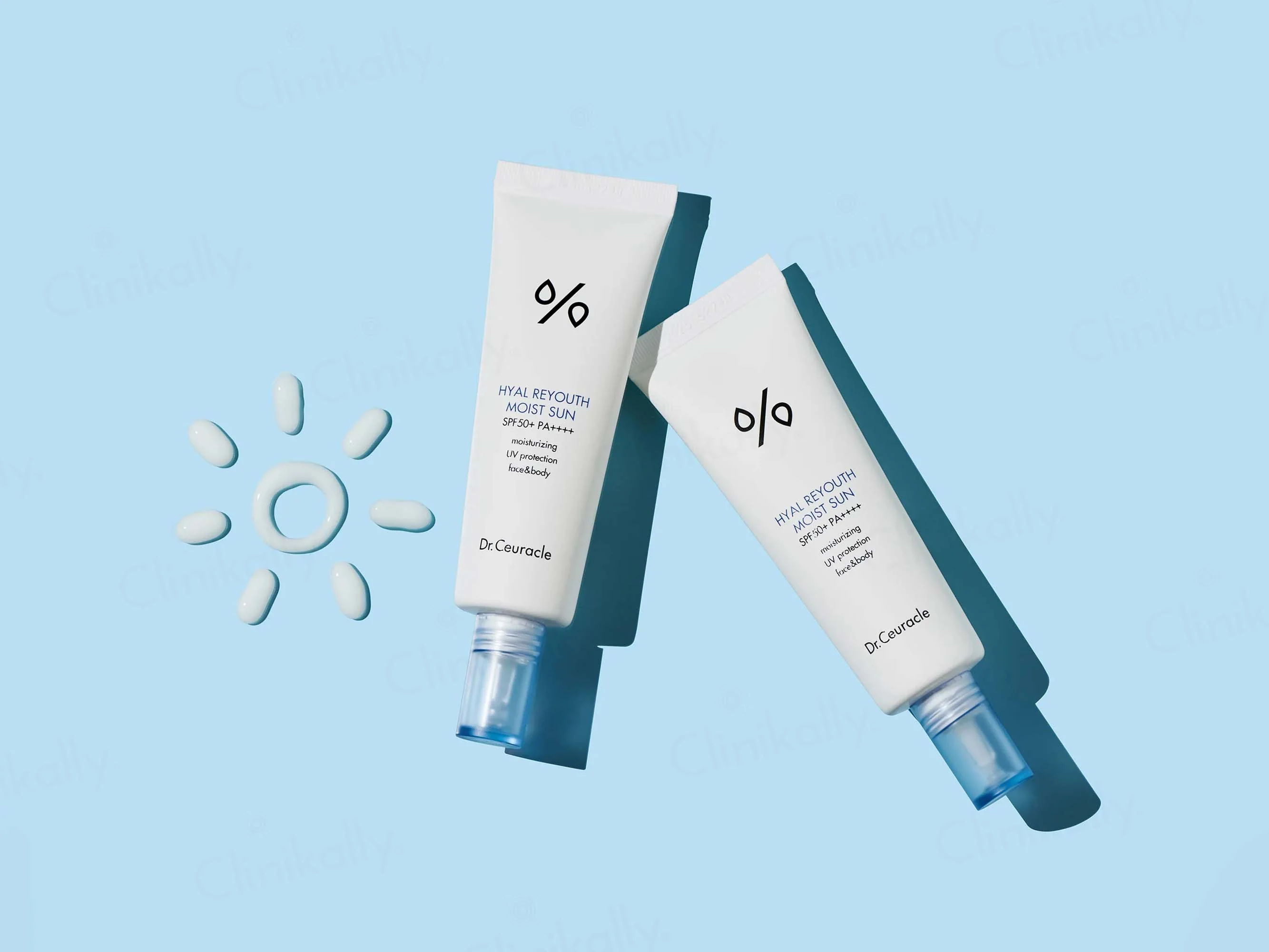 Dr. Ceuracle Hyal Reyouth Moist Sun SPF 50+ PA++++ - Image 3