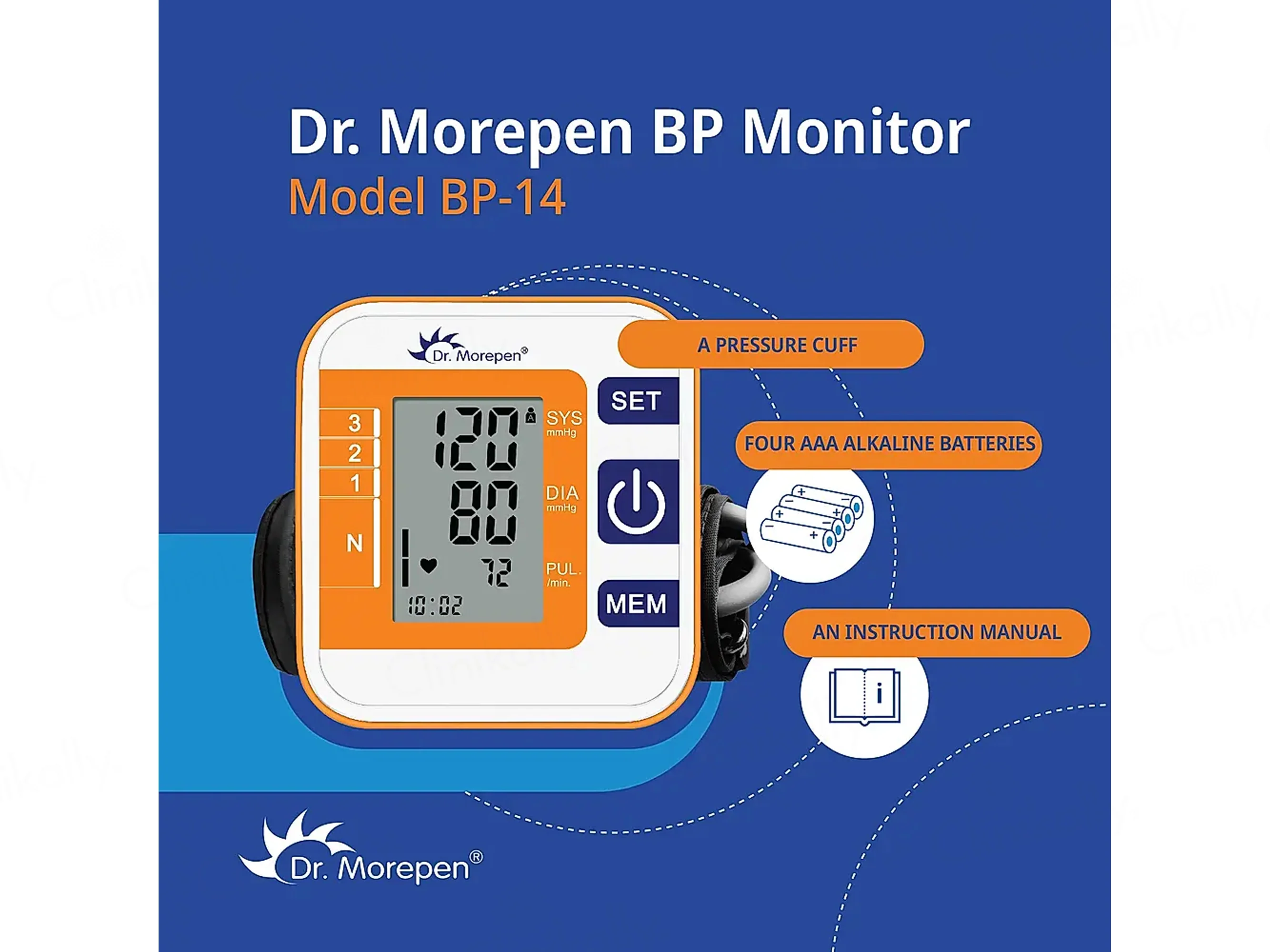 Dr. Morepen BP-14 Blood Pressure Monitor - Image 5