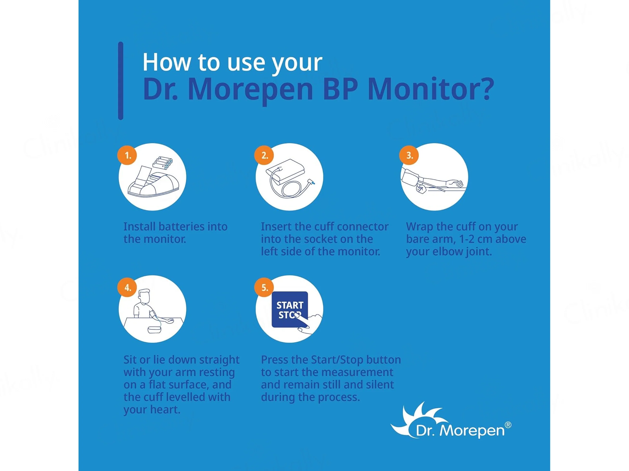 Dr. Morepen BP-15 Blood Pressure Monitor - Image 4