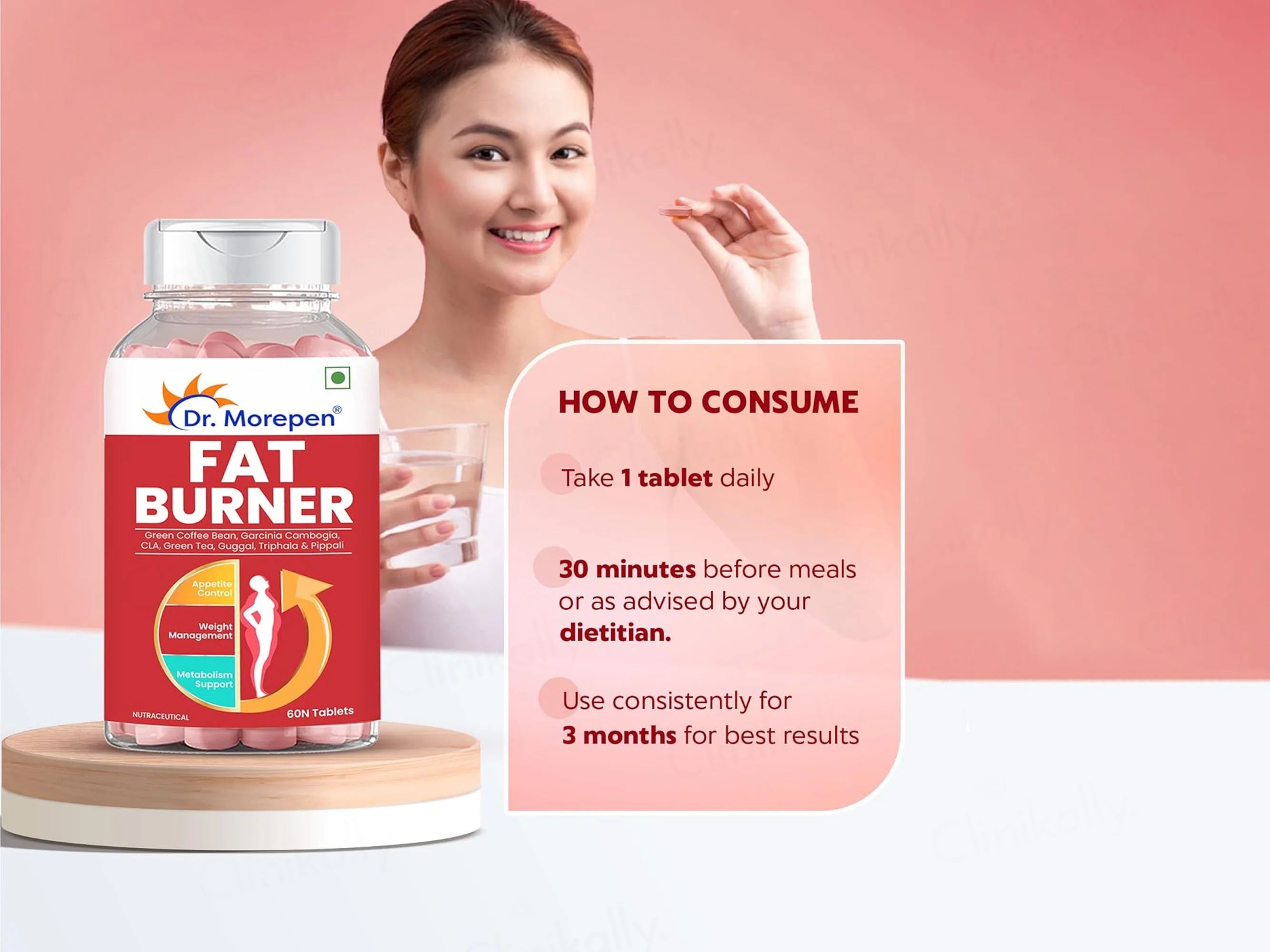 Dr. Morepen Fat Burner Nutraceutical Tablet - Image 2