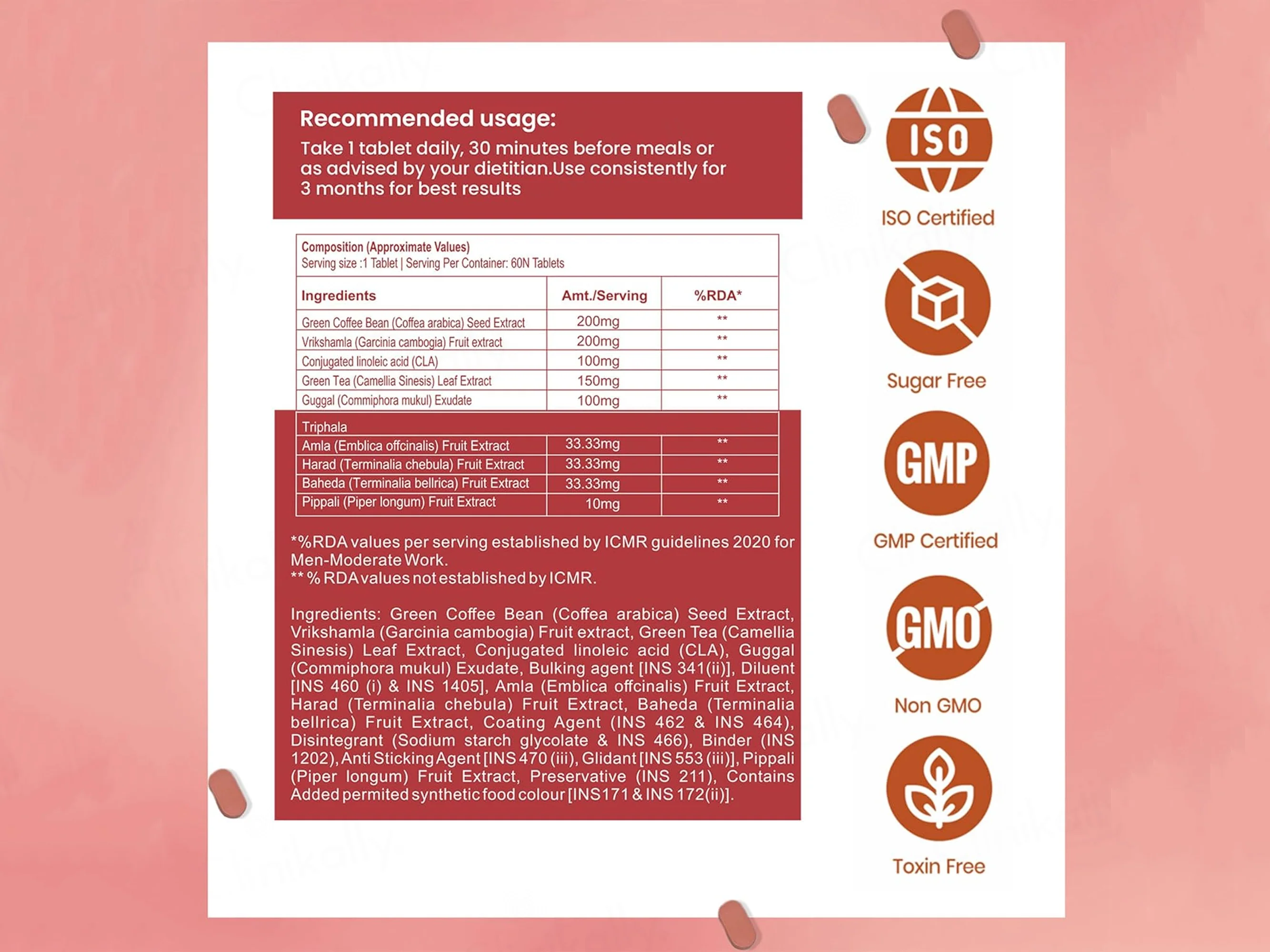 Dr. Morepen Fat Burner Nutraceutical Tablet - Image 5