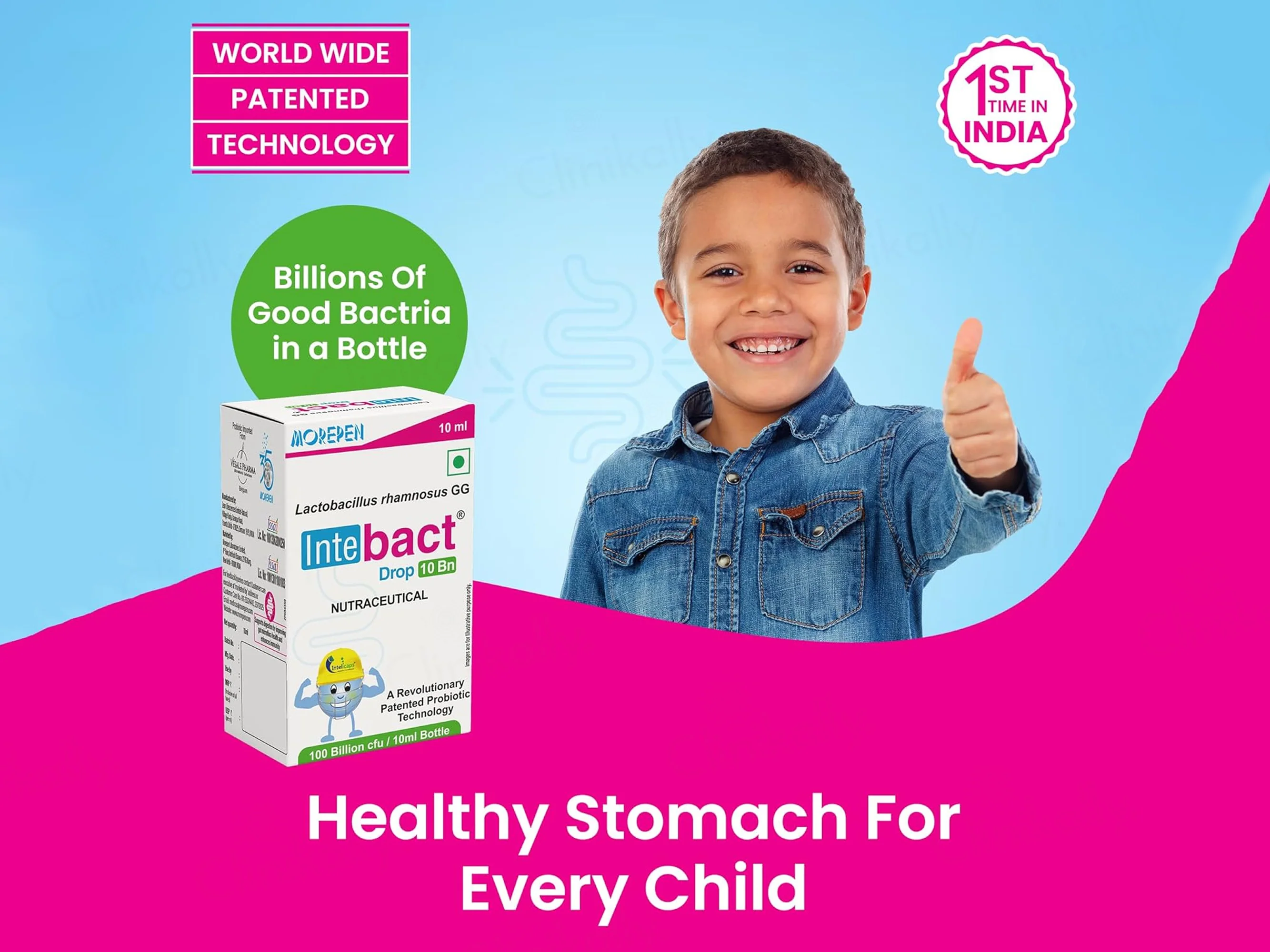 Dr. Morepen Intebact 10 Billion CFU Nutraceutical Oral Drop - Image 3