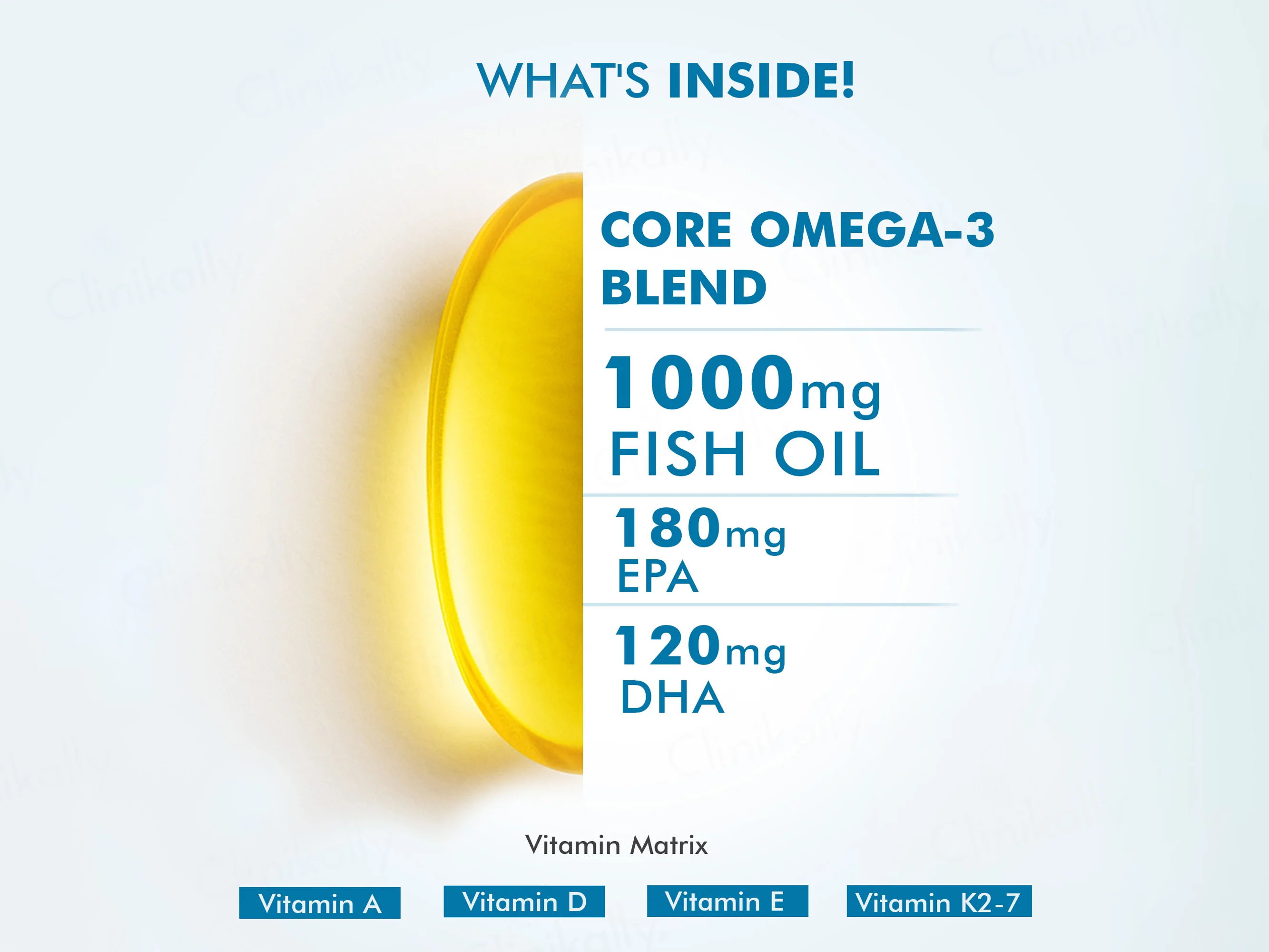 Dr. Morepen Omega-3 Deep Sea Fish Oil 1000mg Soft Gelatin Capsule - Image 3