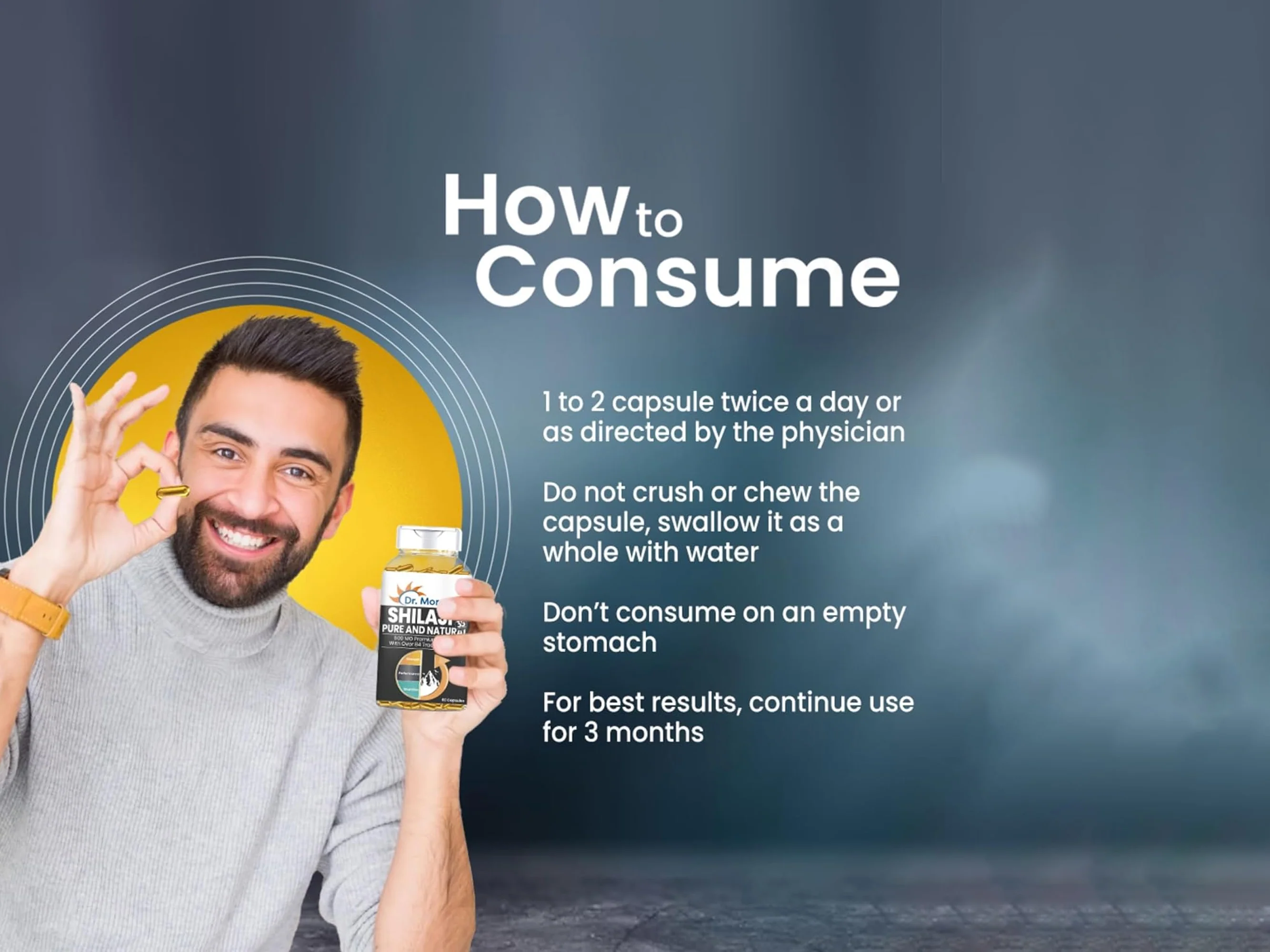 Dr. Morepen Shilajit Pure And Natural Capsule - Image 4