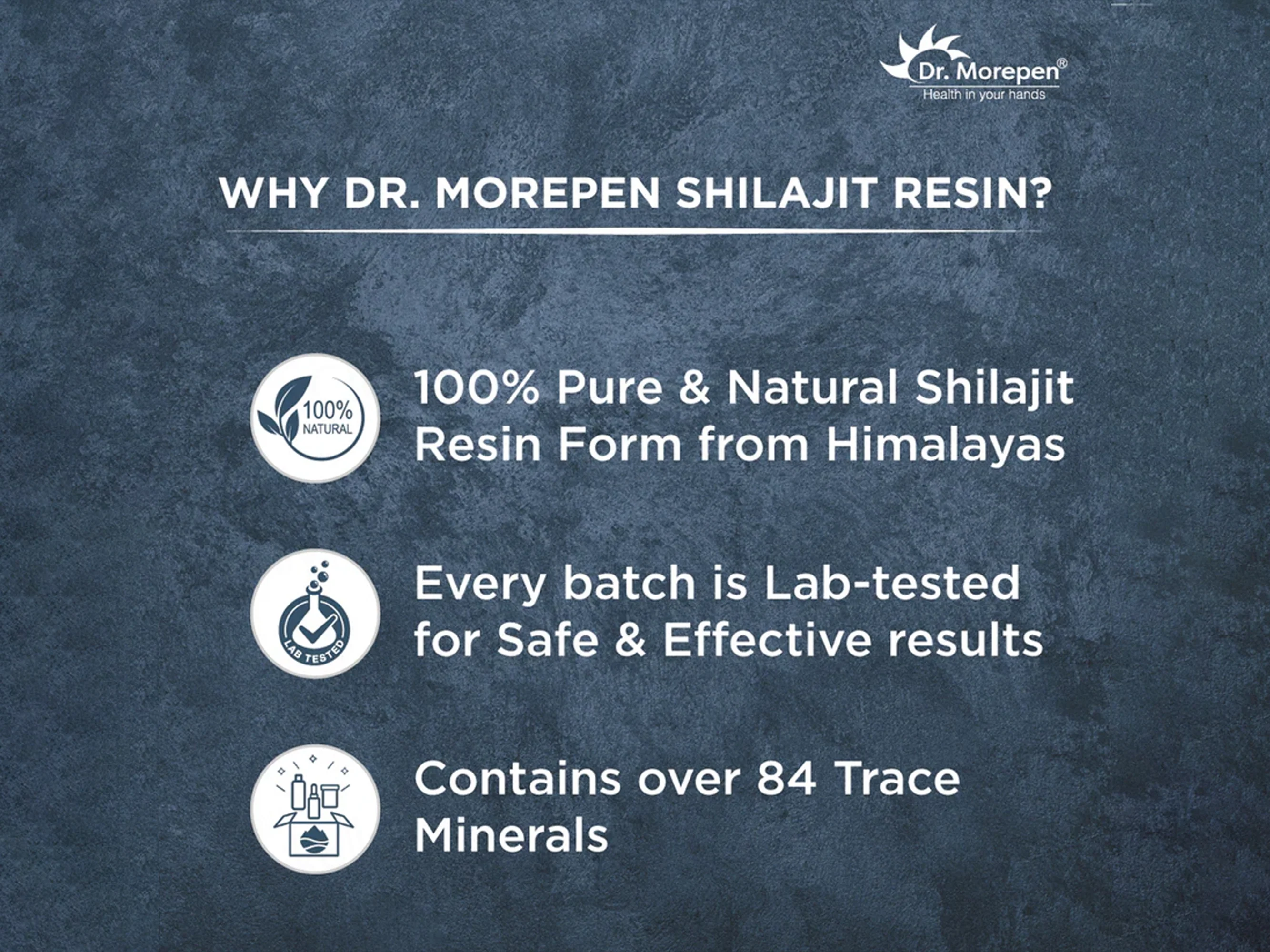Dr. Morepen Shilajit Pure And Natural Resin Form - Image 4