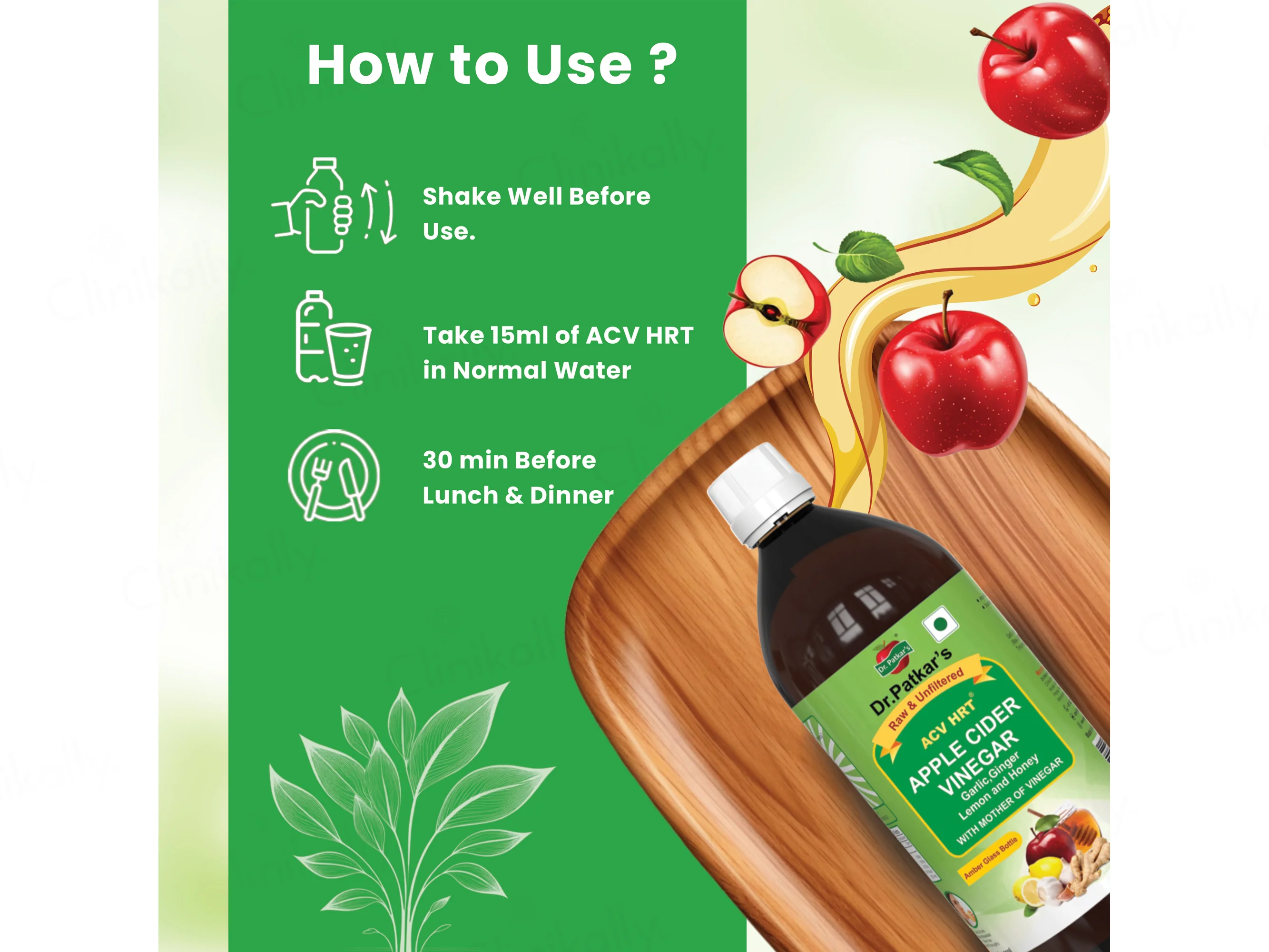 Dr. Patkar's ACV HRT Apple Cider Vinegar - Image 5