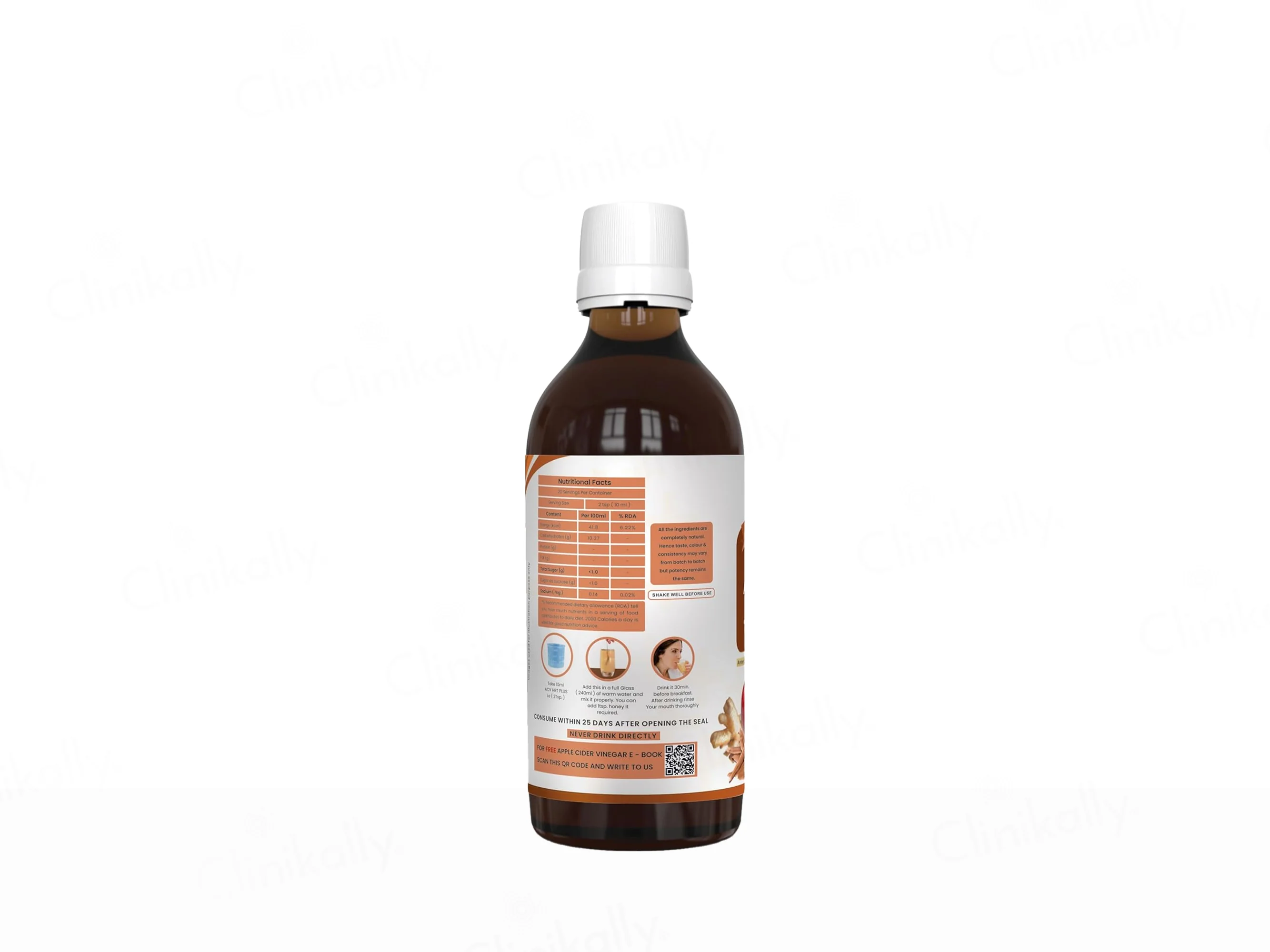 Dr. Patkar's ACV HRT Plus Apple Cider Vinegar - Image 2