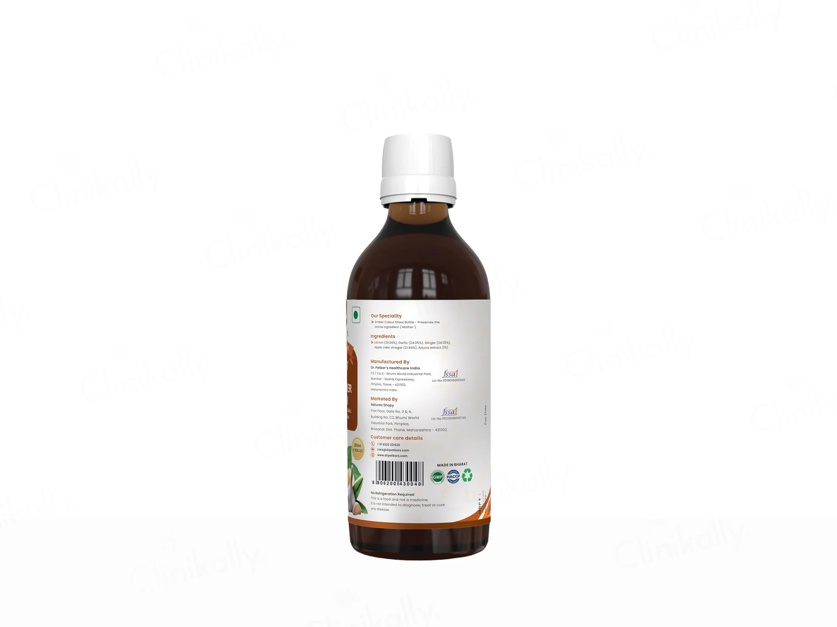 Dr. Patkar's ACV HRT Plus Apple Cider Vinegar - Image 3