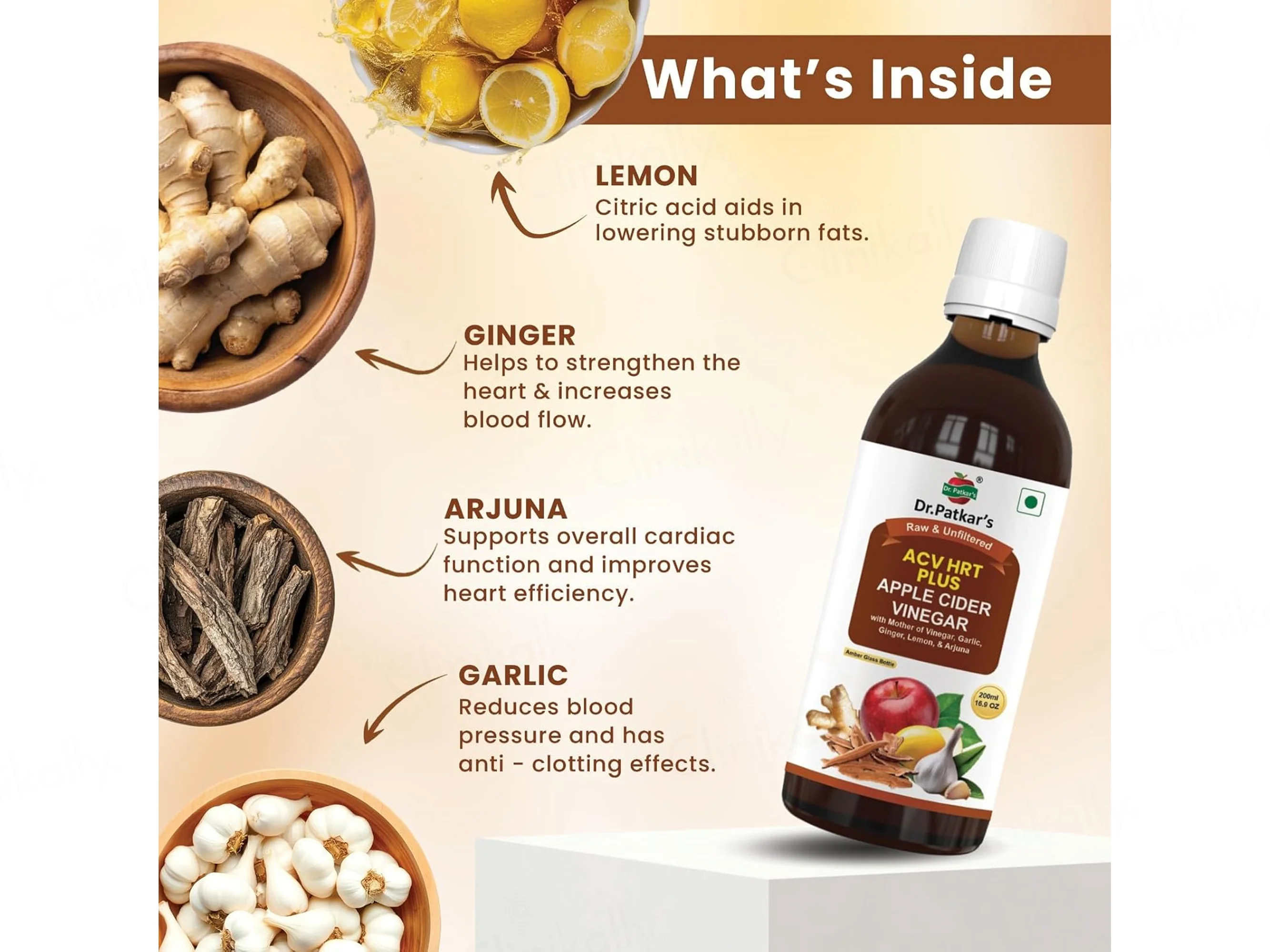Dr. Patkar's ACV HRT Plus Apple Cider Vinegar - Image 5