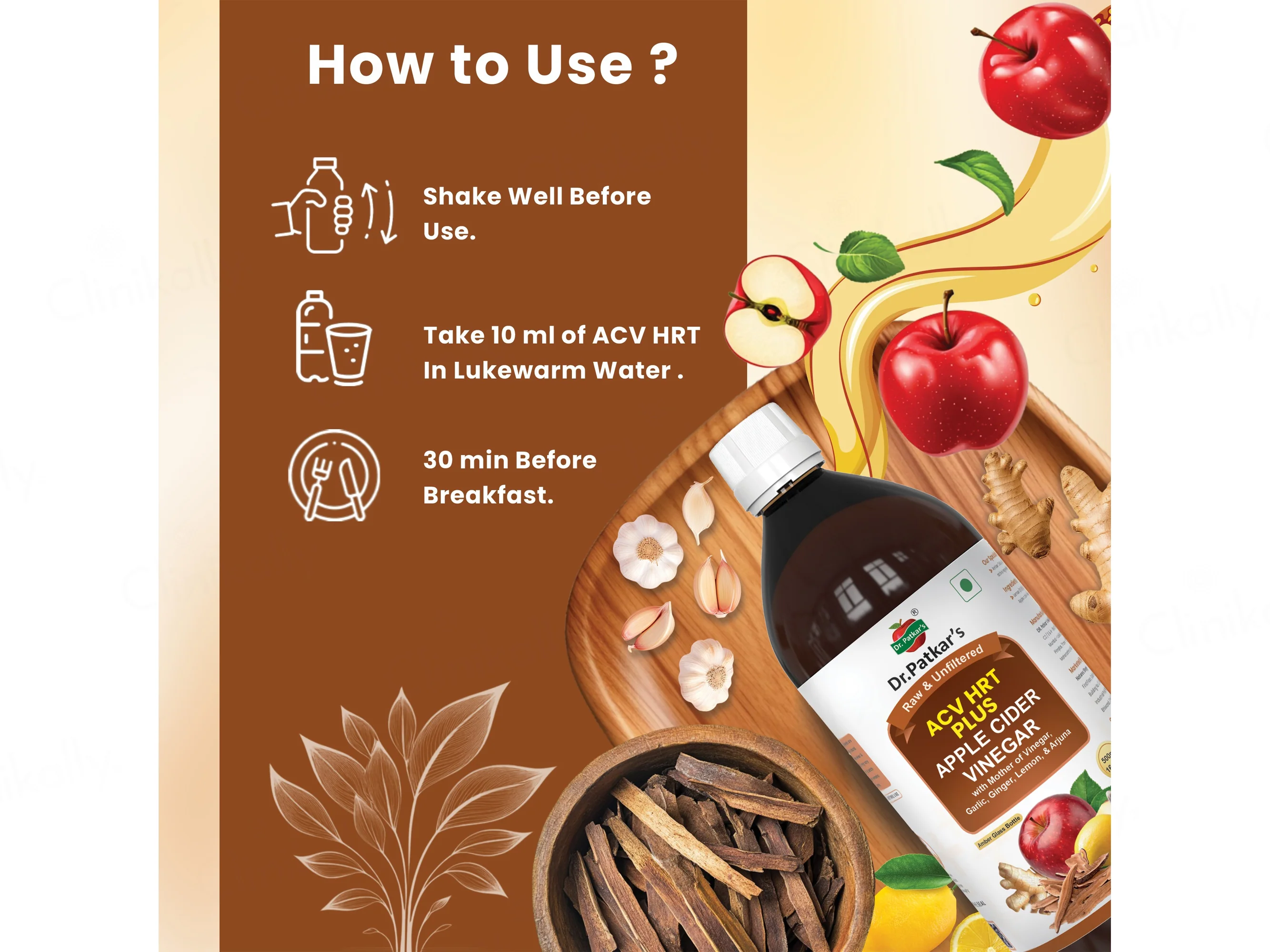 Dr. Patkar's ACV HRT Plus Apple Cider Vinegar - Image 7