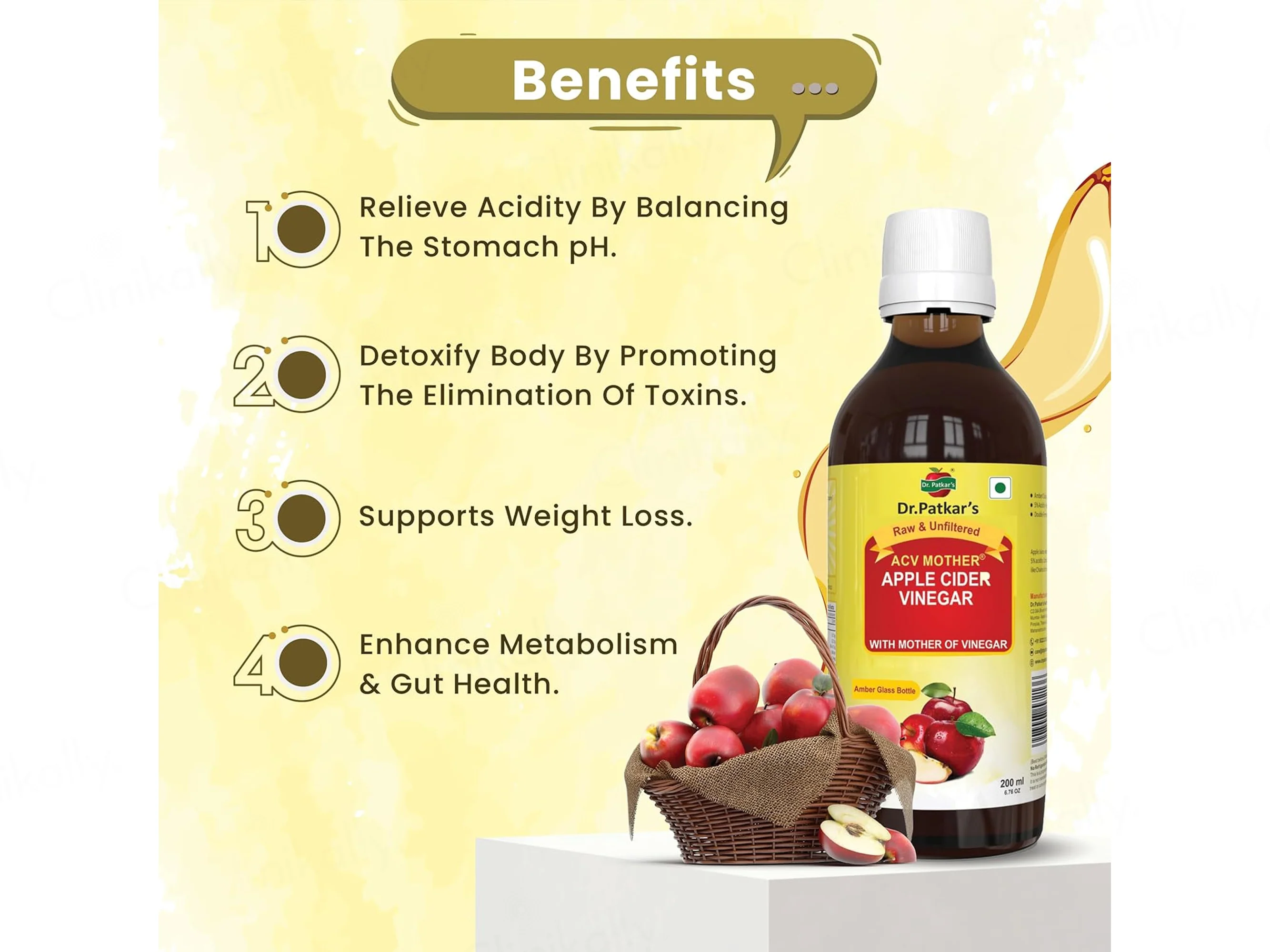 Dr. Patkar's ACV Mother Apple Cider Vinegar - Image 5