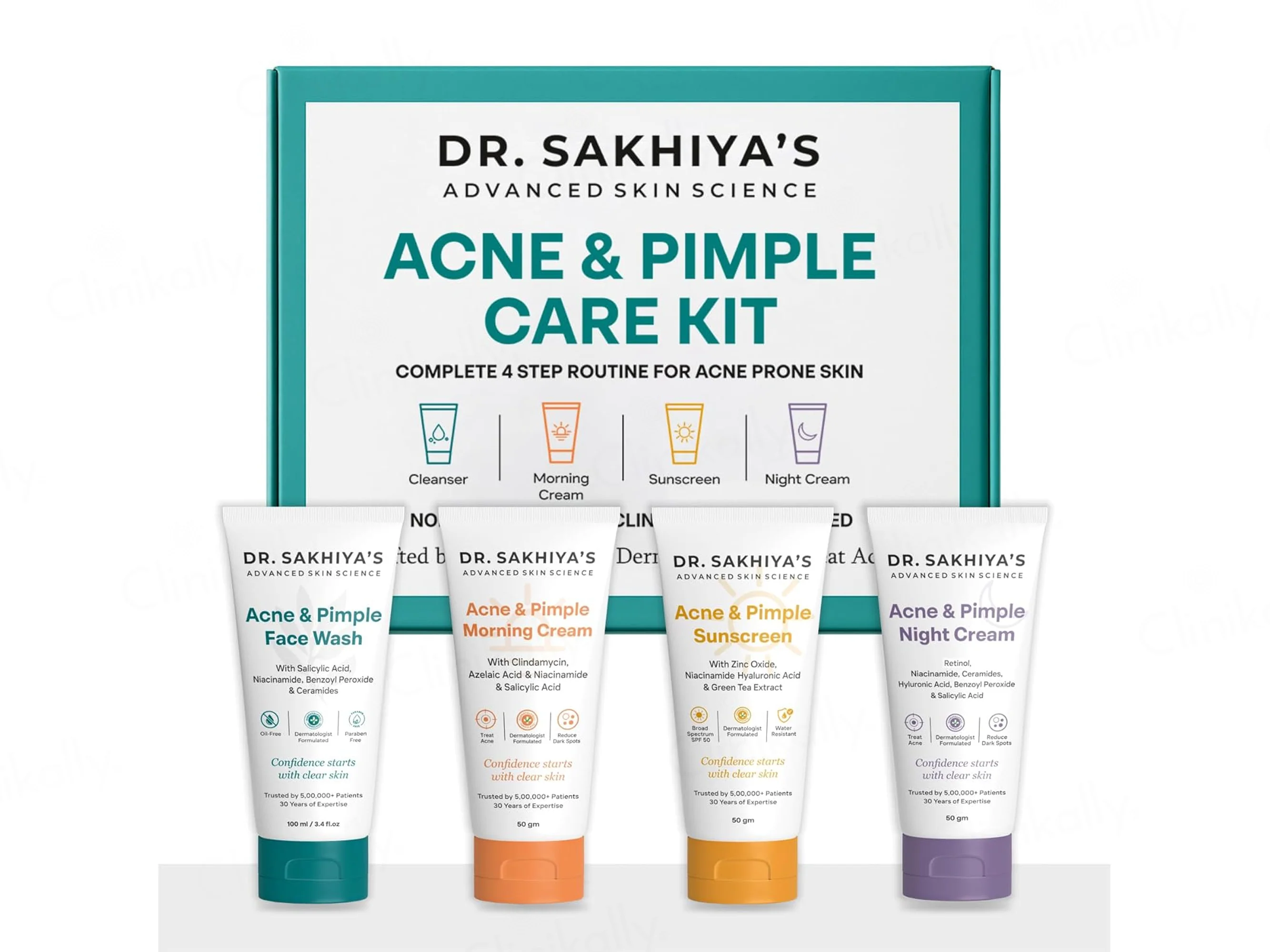 Dr. Sakhiya’s Acne & Pimple Care Kit - Image 2