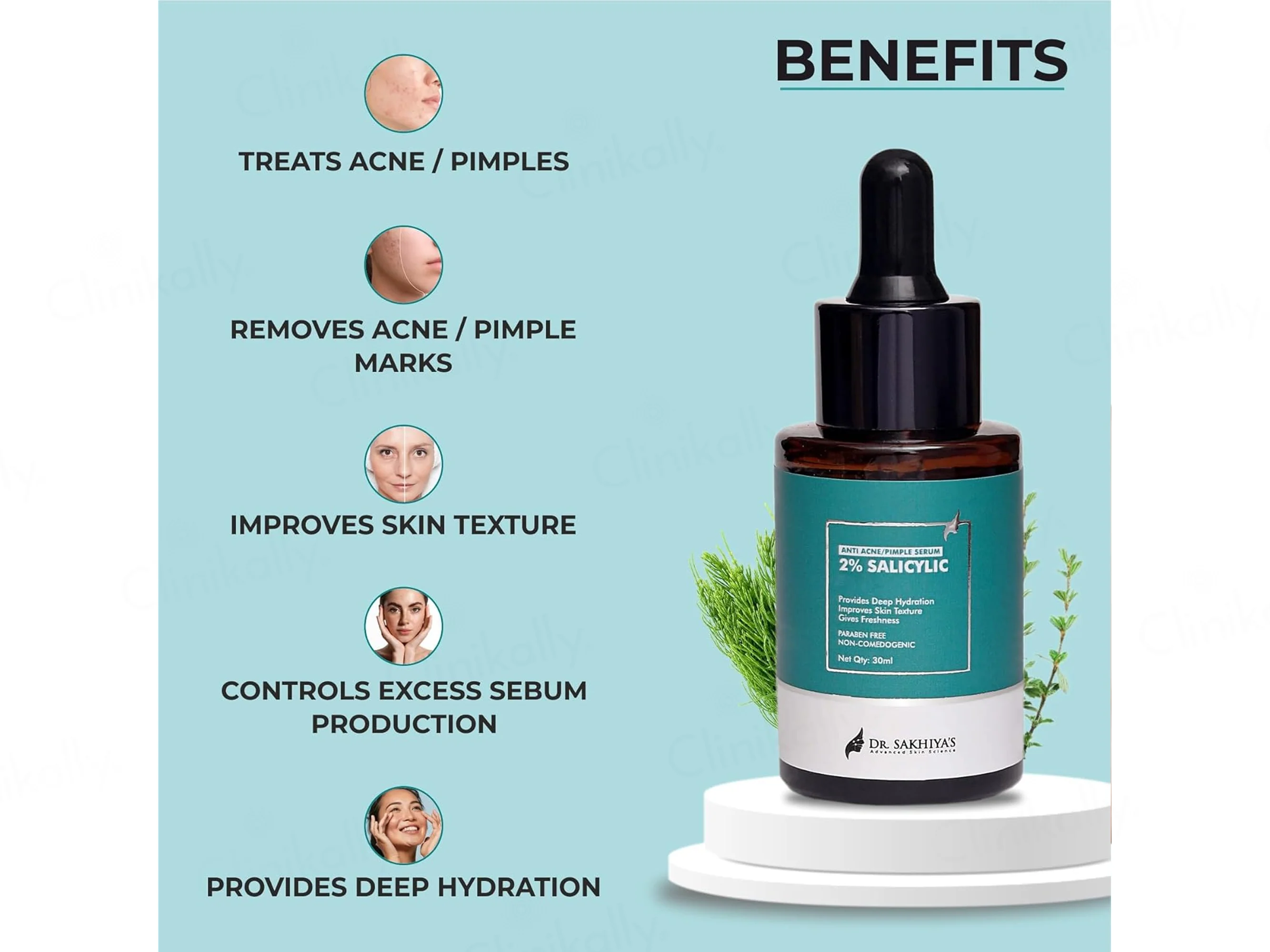 Dr. Sakhiya’s Acne & Pimple Serum - Image 3