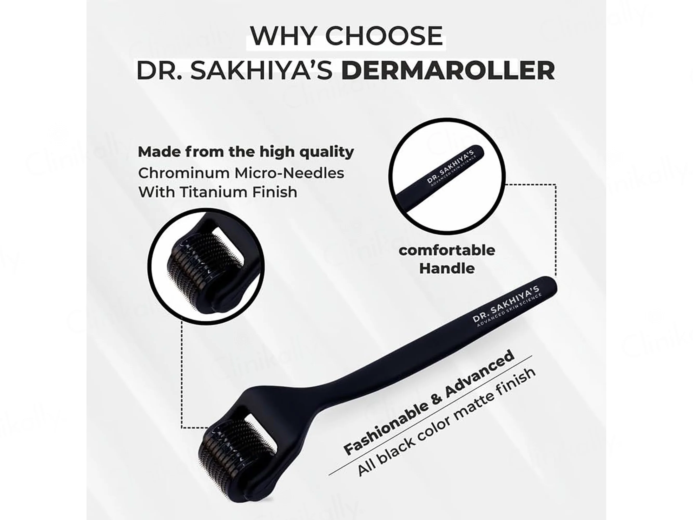 Dr. Sakhiya’s Advance Hair Activator Derma Roller - Image 5