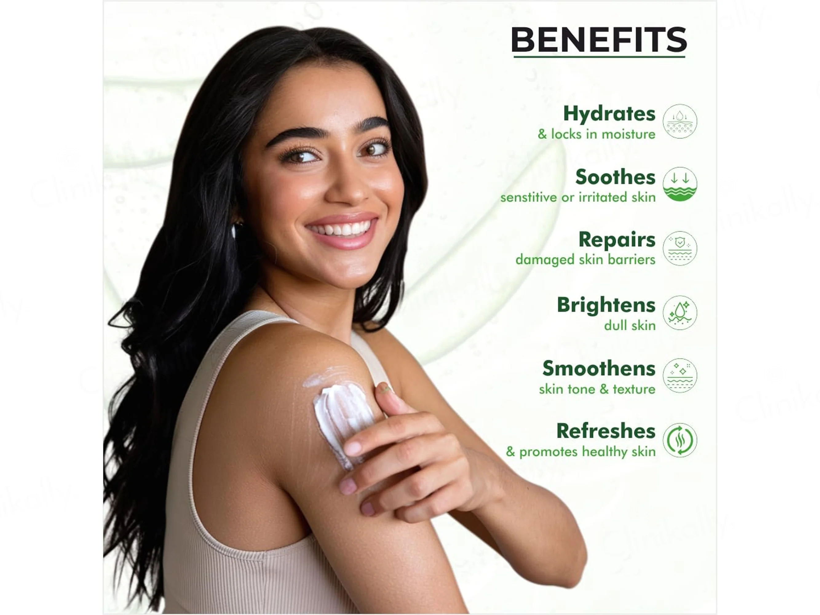 Dr. Sakhiya’s Aloe Vera Whitening & Moisturising Body Lotion - Image 4