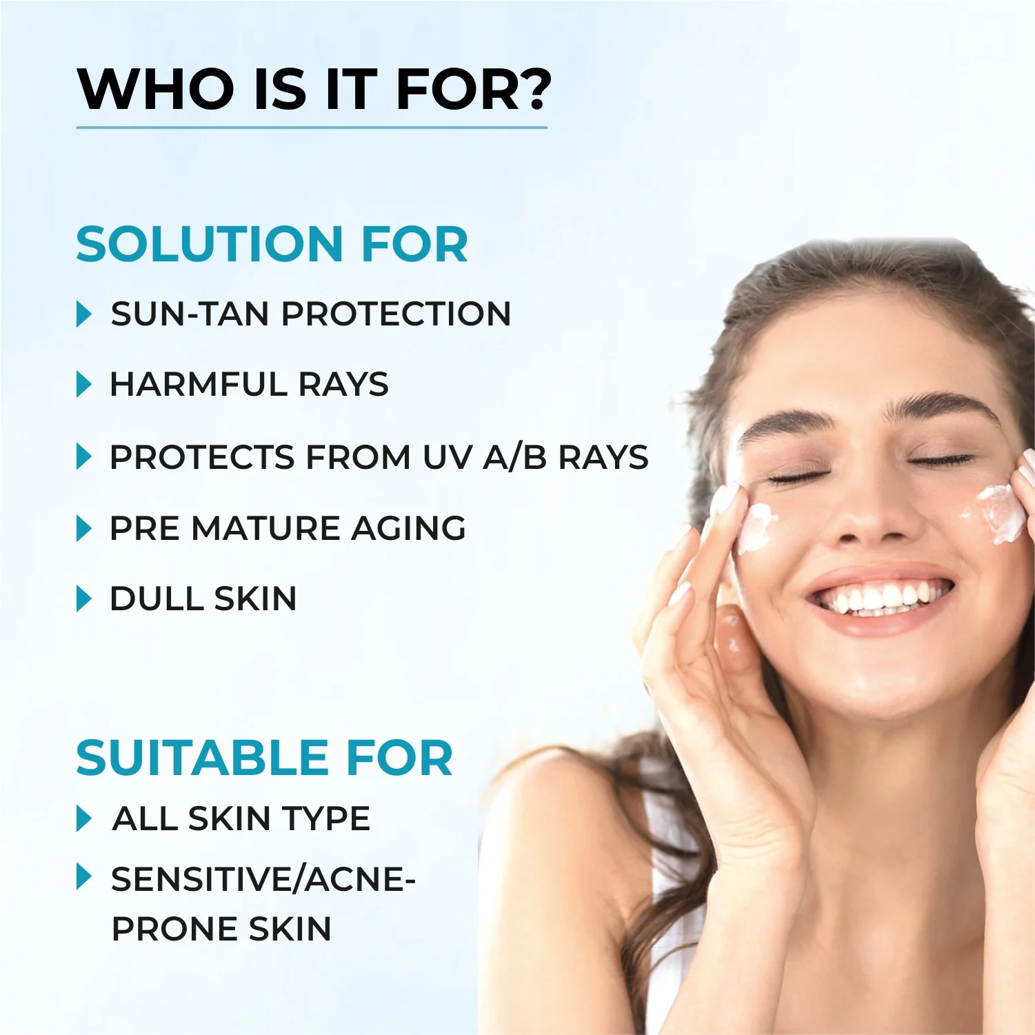Dr. Sakhiya’s Hyaluronic Sunscreen SPF 50 PA+++ - Image 2